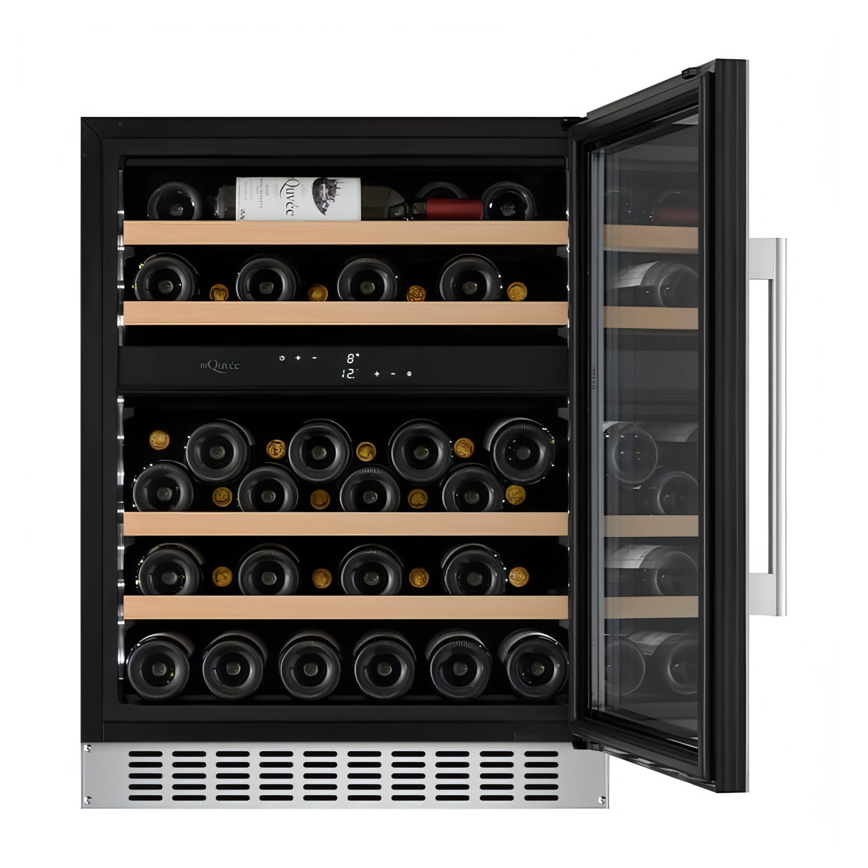 mQuvée - 600mm - Undercounter Wine Fridge - WineCave 700 60D Stainless