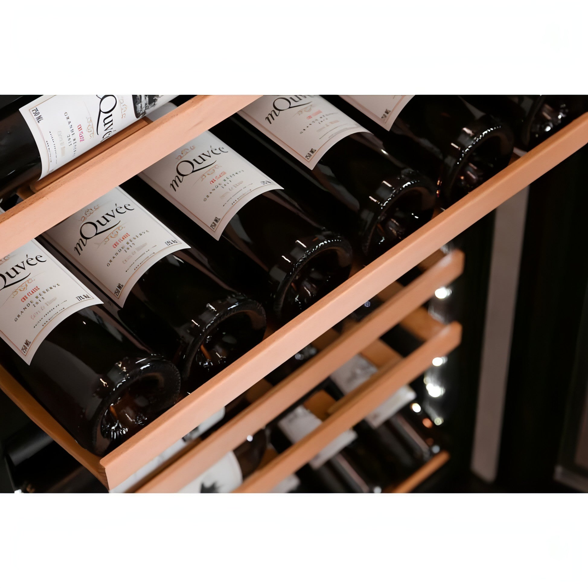 mQuvée - Integrated Wine Cooler - WineKeeper 49D Stainless