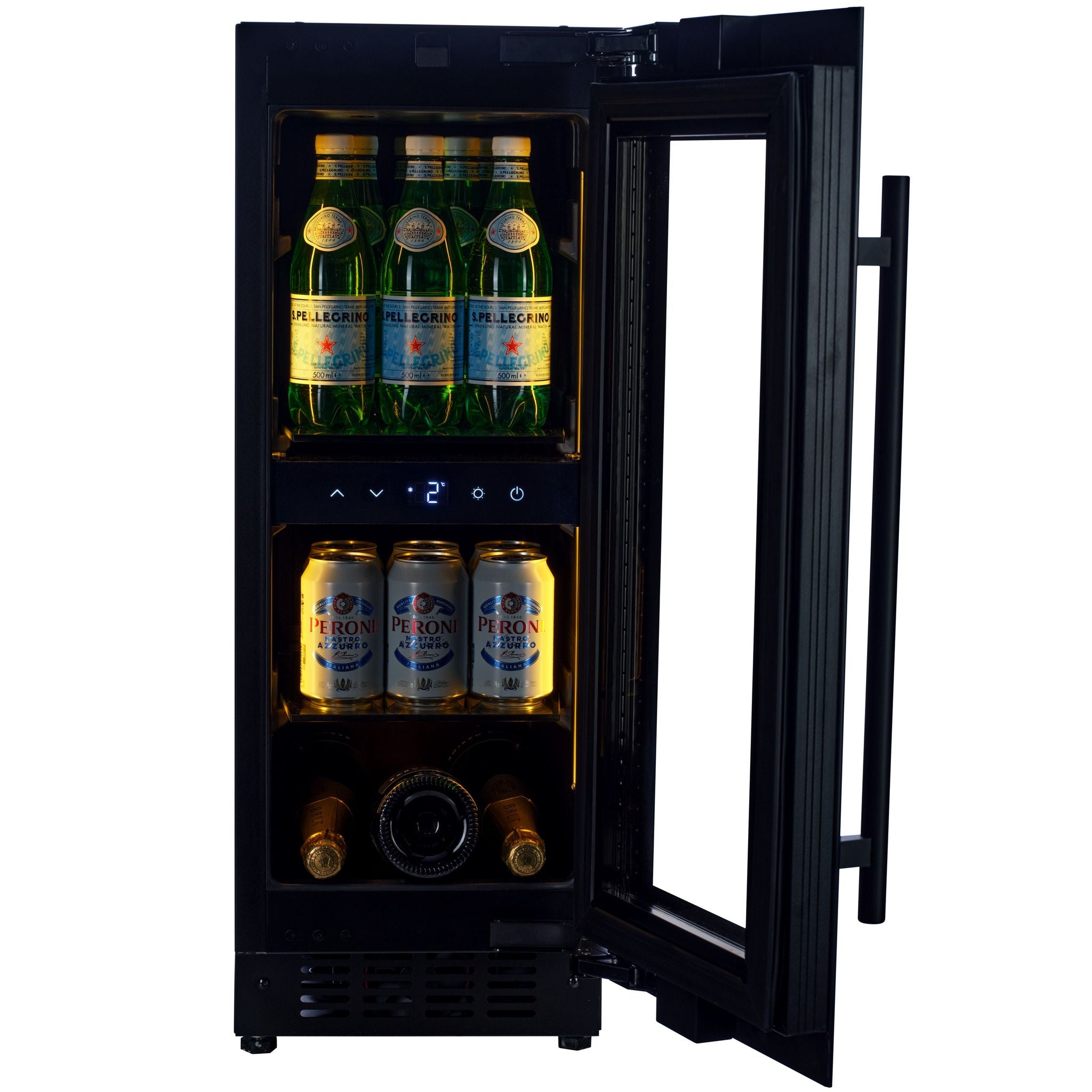 CELLA - 300mm - 51L Undercounter Drinks Fridge - Single Zone - BV18-BH