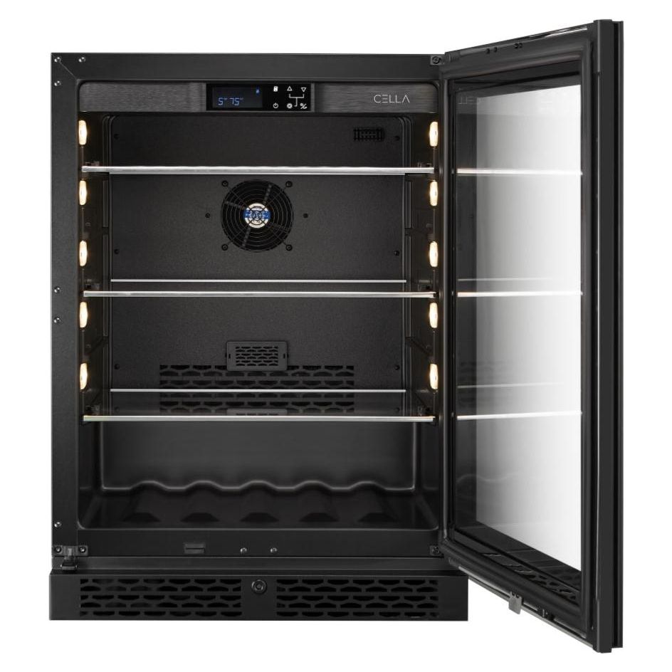 CELLA - 141 Can / 127L Beverage Cooler - BV46S-BLACK