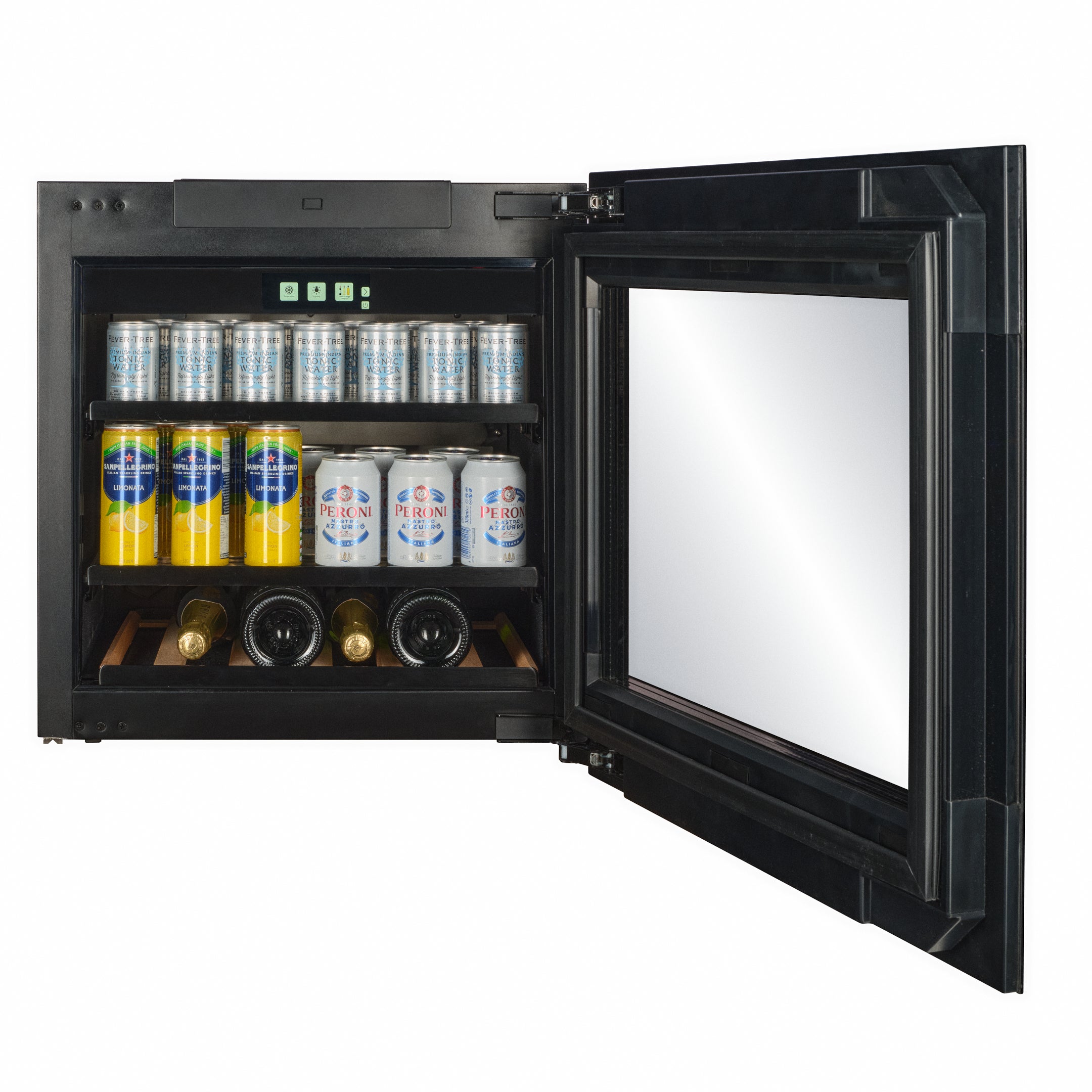 CELLA - 595mm - Integrated Drinks Cooler - Handleless - BVI-24B-TO