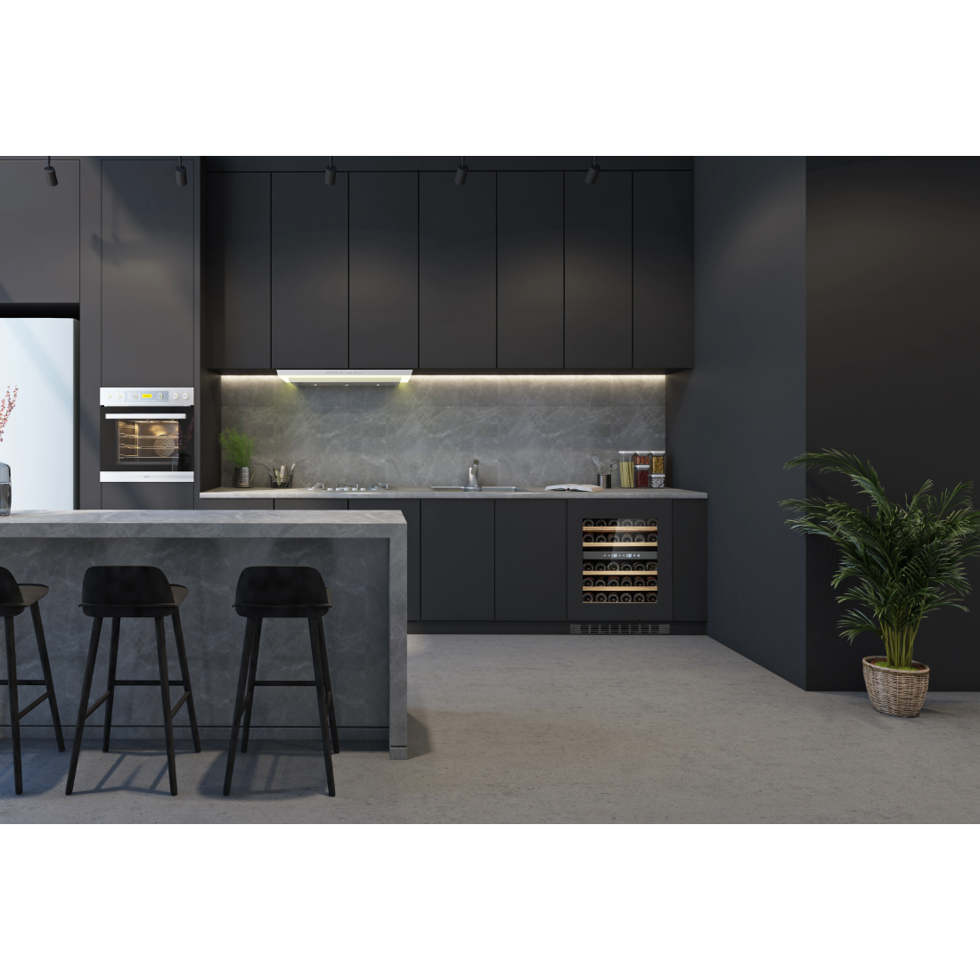 CELLA - Fully Integrated Wine Fridge - Panel Ready - 36 Bottle - W34PANEL-TO