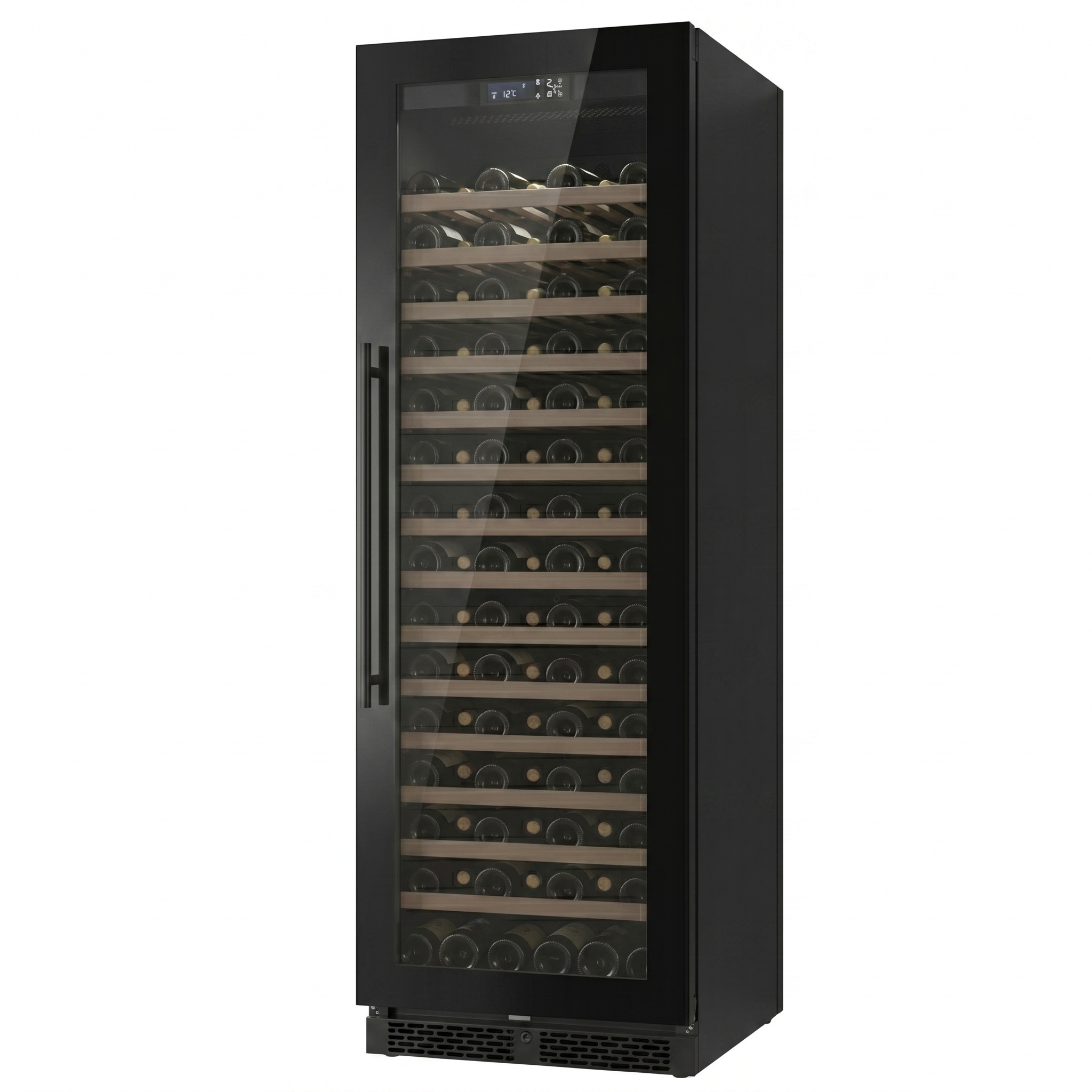 ClimaVin - Noir166 - 110 Bottle - Single Zone Wine Fridge - Built in or Freestanding