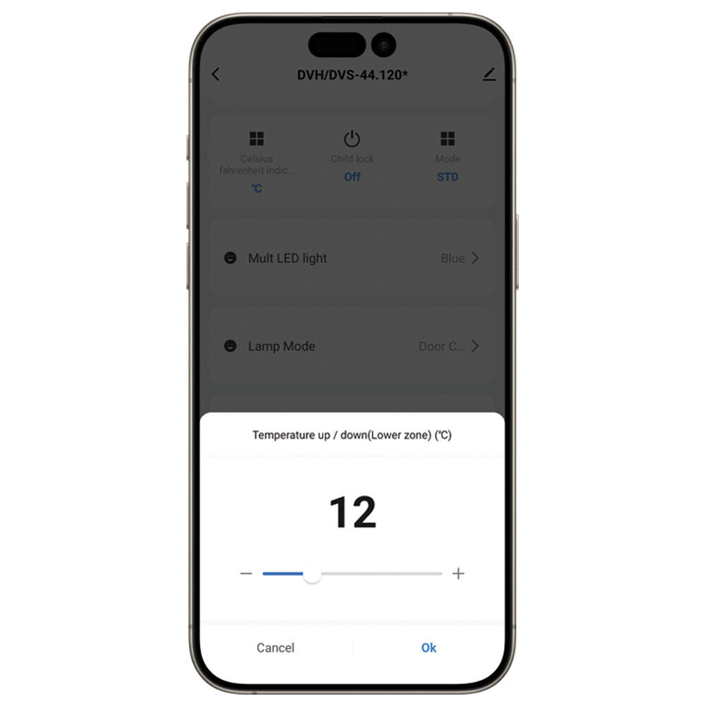 Dunavox NOBLE-109.TO - Dual Zone 109 Bottle - Fully Integrated Wine Cooler DVN-109.291DB.TO