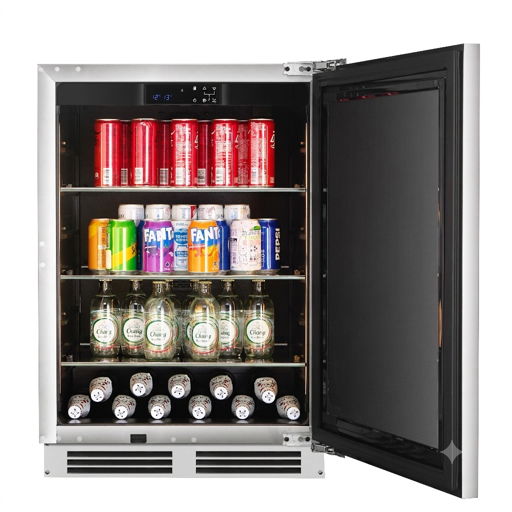 CELLA - Outdoor Panel Ready - Beverage Cooler - EXT-132-SÓLIDO