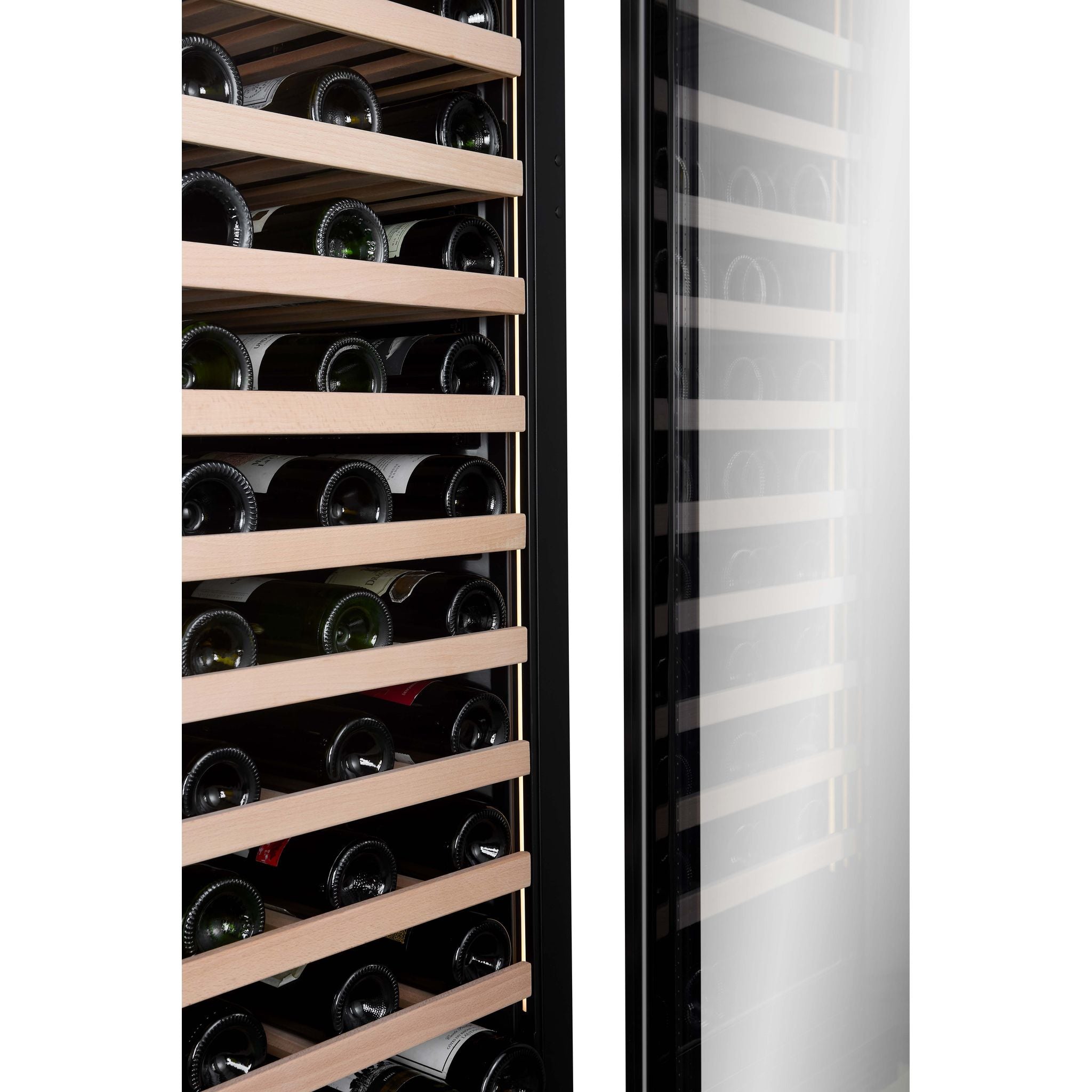 CELLA - 110 bottle Single Zone Wine cooler - FWS122S-BLACK