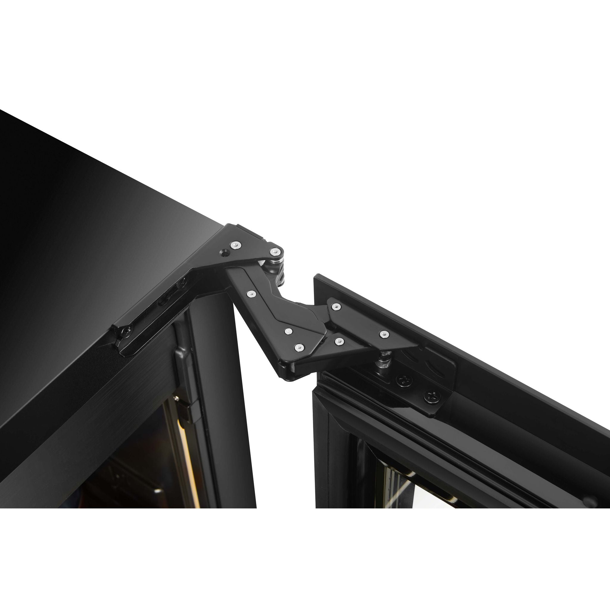 CELLA - 101 bottle Dual Zone Wine cooler - 57cm Shallow Depth - FWS93D-BLACK