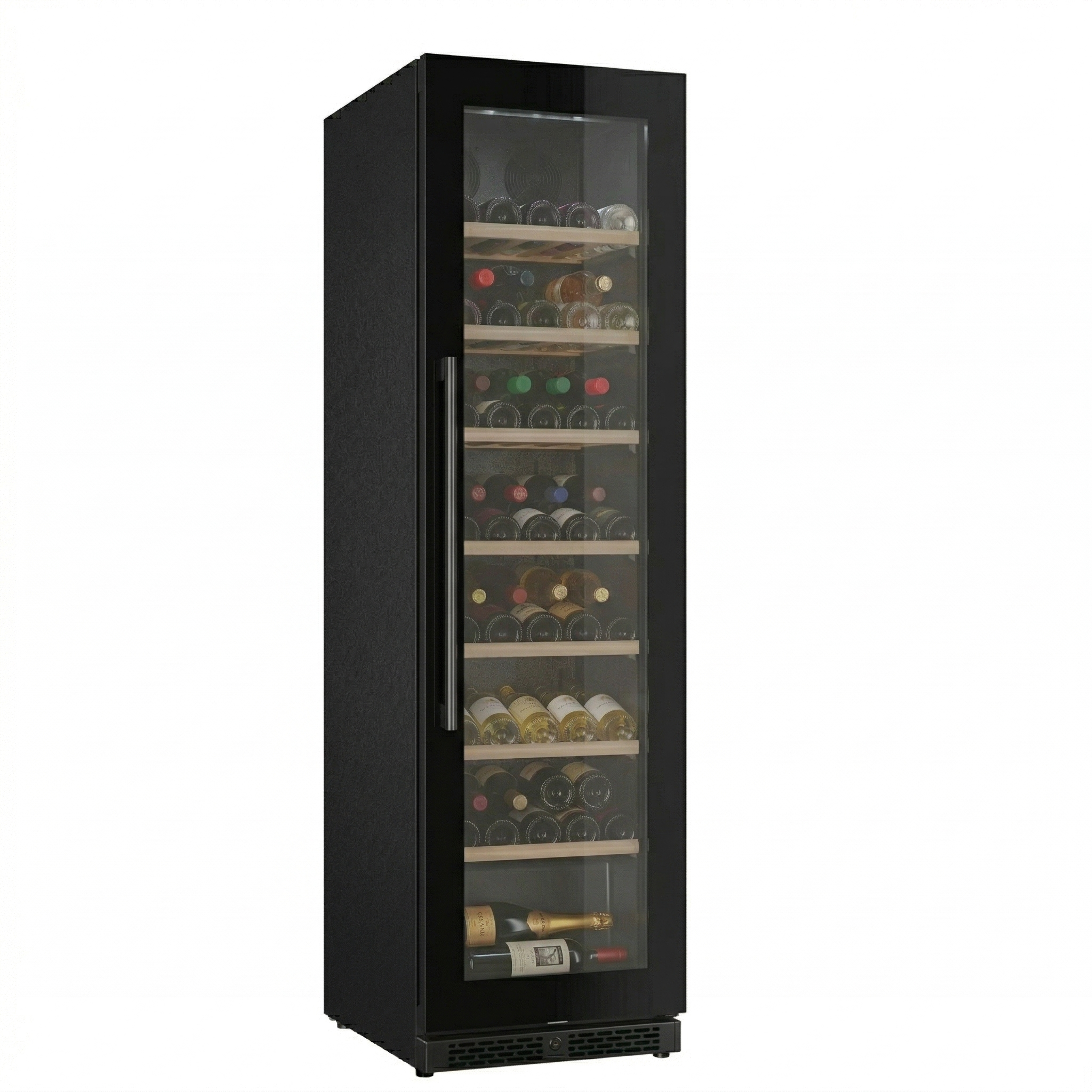 ClimaVin - Noir122 - Single Zone Shallow Wine Fridge - Built in or Freestanding
