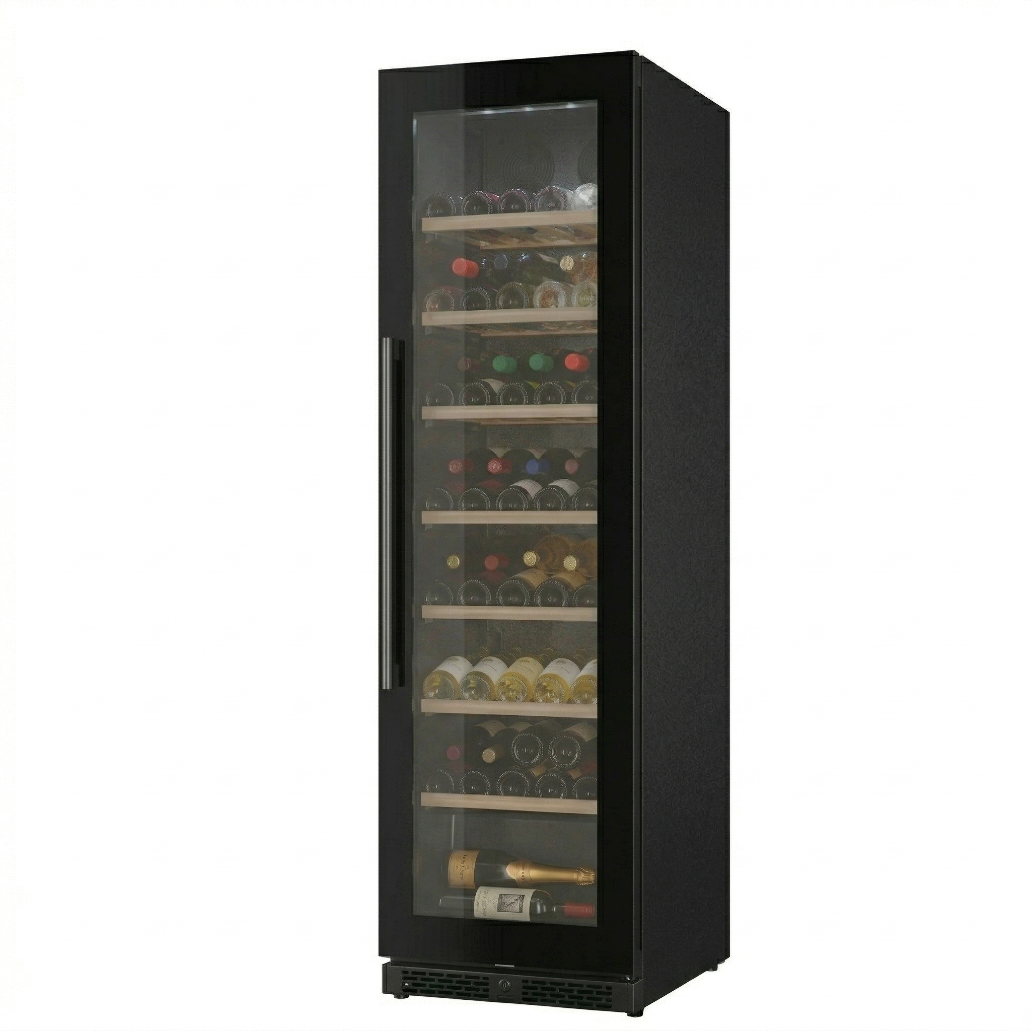 ClimaVin - Noir122 - Single Zone Shallow Wine Fridge - Built in or Freestanding