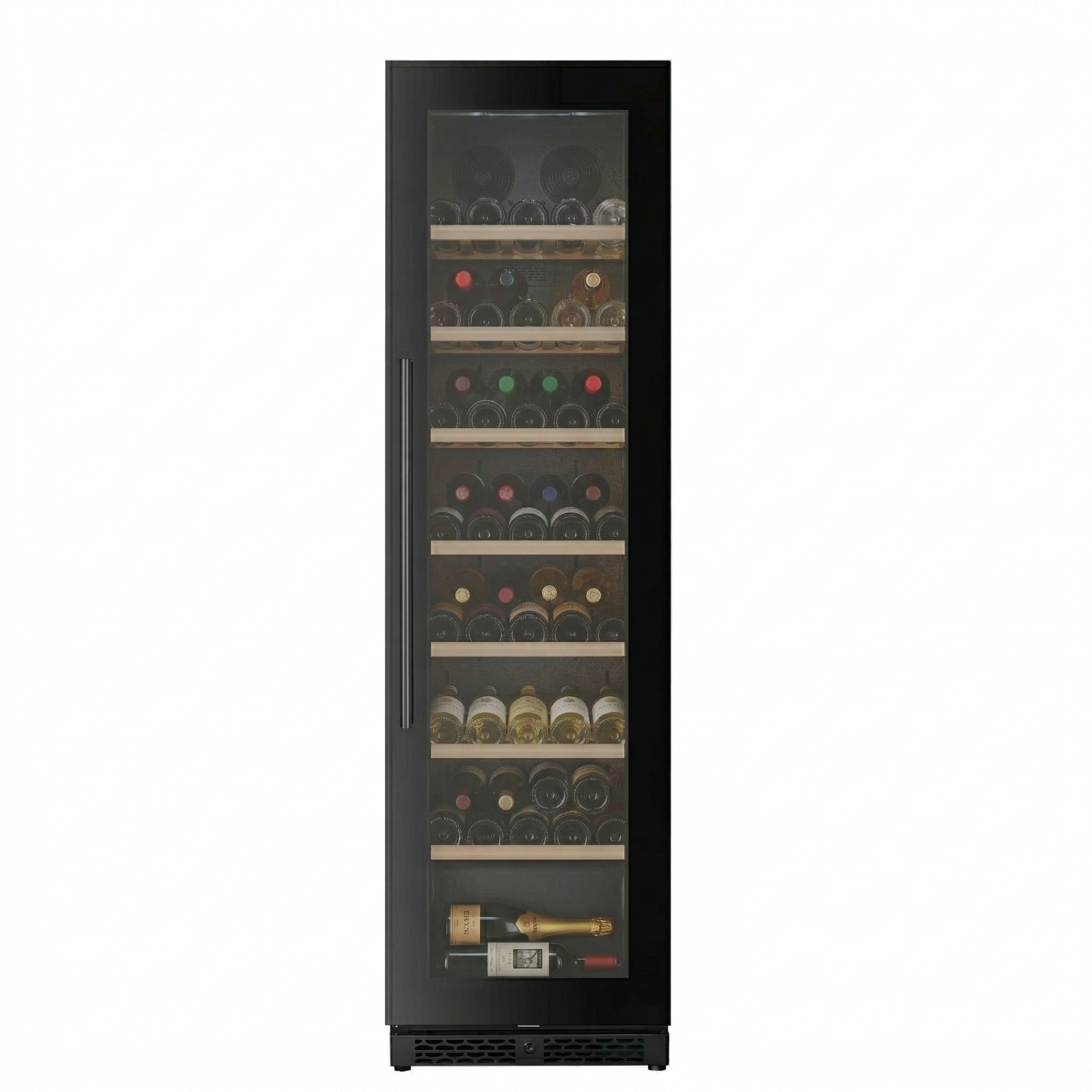 ClimaVin - Noir122 - Single Zone Shallow Wine Fridge - Built in or Freestanding
