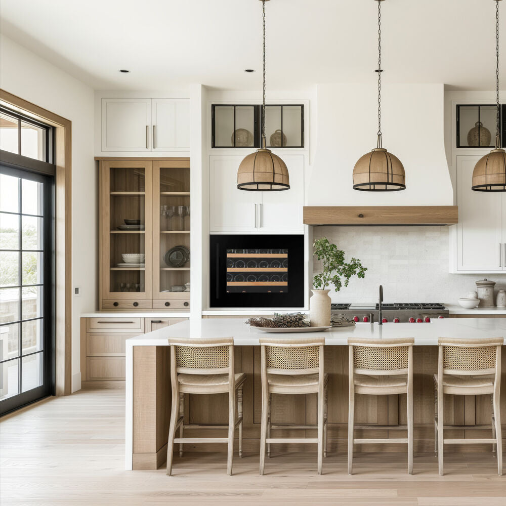 Dunavox Joy-24 - Single Zone - 24 Bottle - Integrated Wine Cooler - DXJ-24.51B