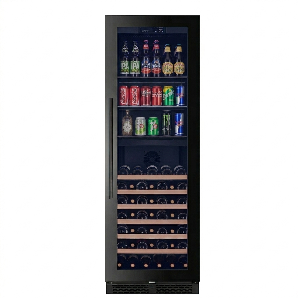 ClimaVin - Noir157 - 53 Bottle / 126 Can - Dual Zone Beverage Centre - Built in or Freestanding