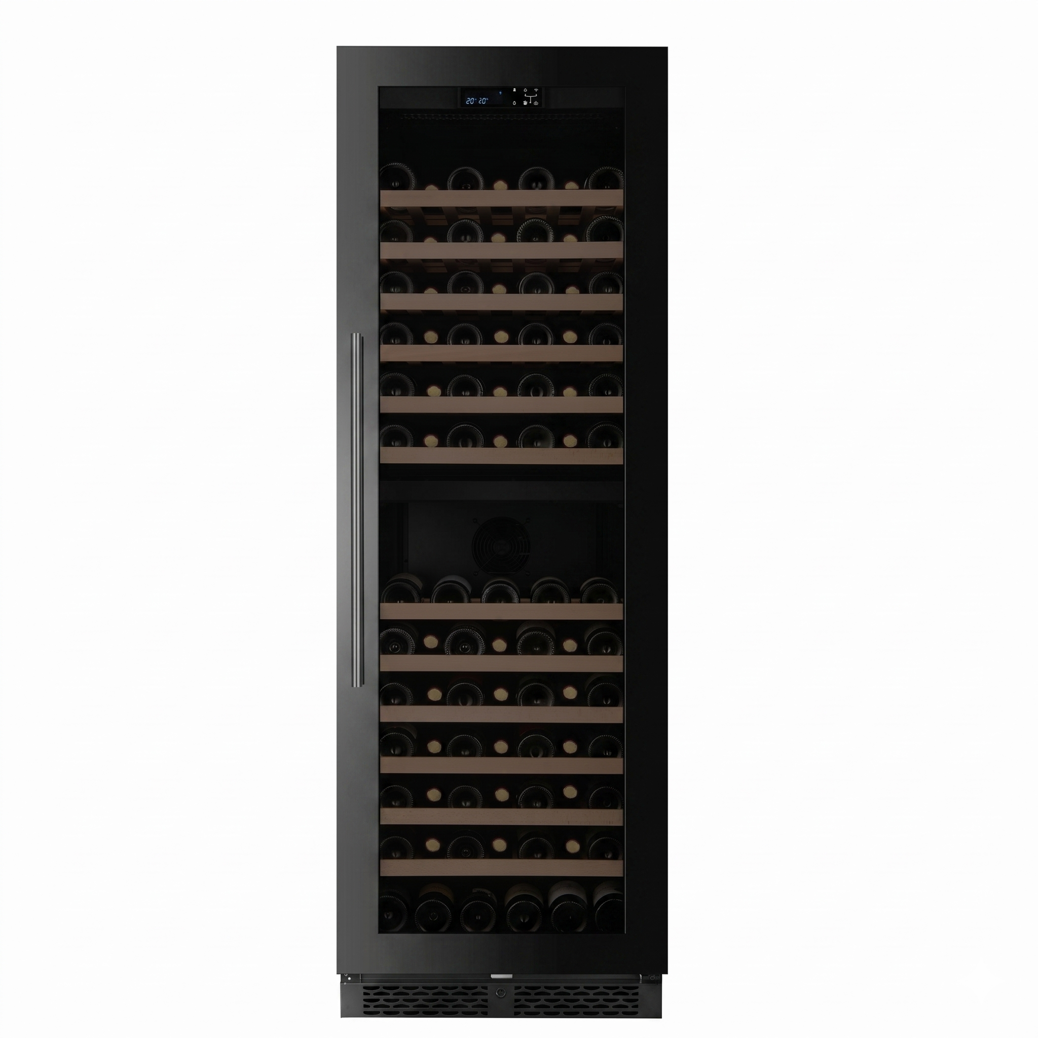 ClimaVin - Noir169 - 101 Bottle - Dual Zone Wine Fridge - Built in or Freestanding