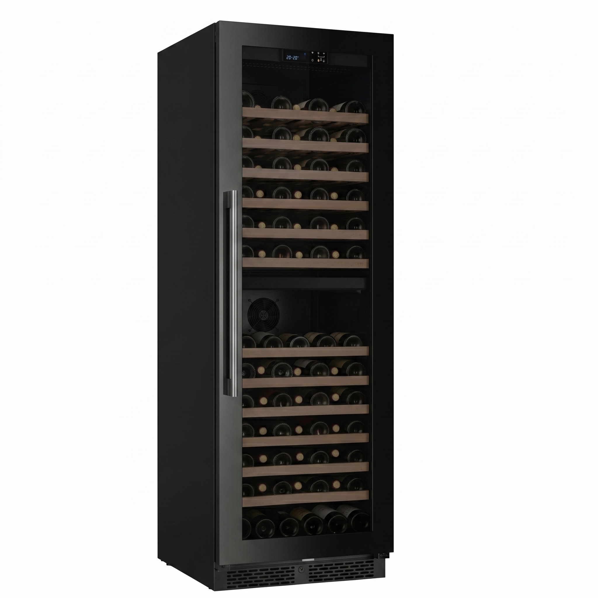 ClimaVin - Noir169 - 101 Bottle - Dual Zone Wine Fridge - Built in or Freestanding