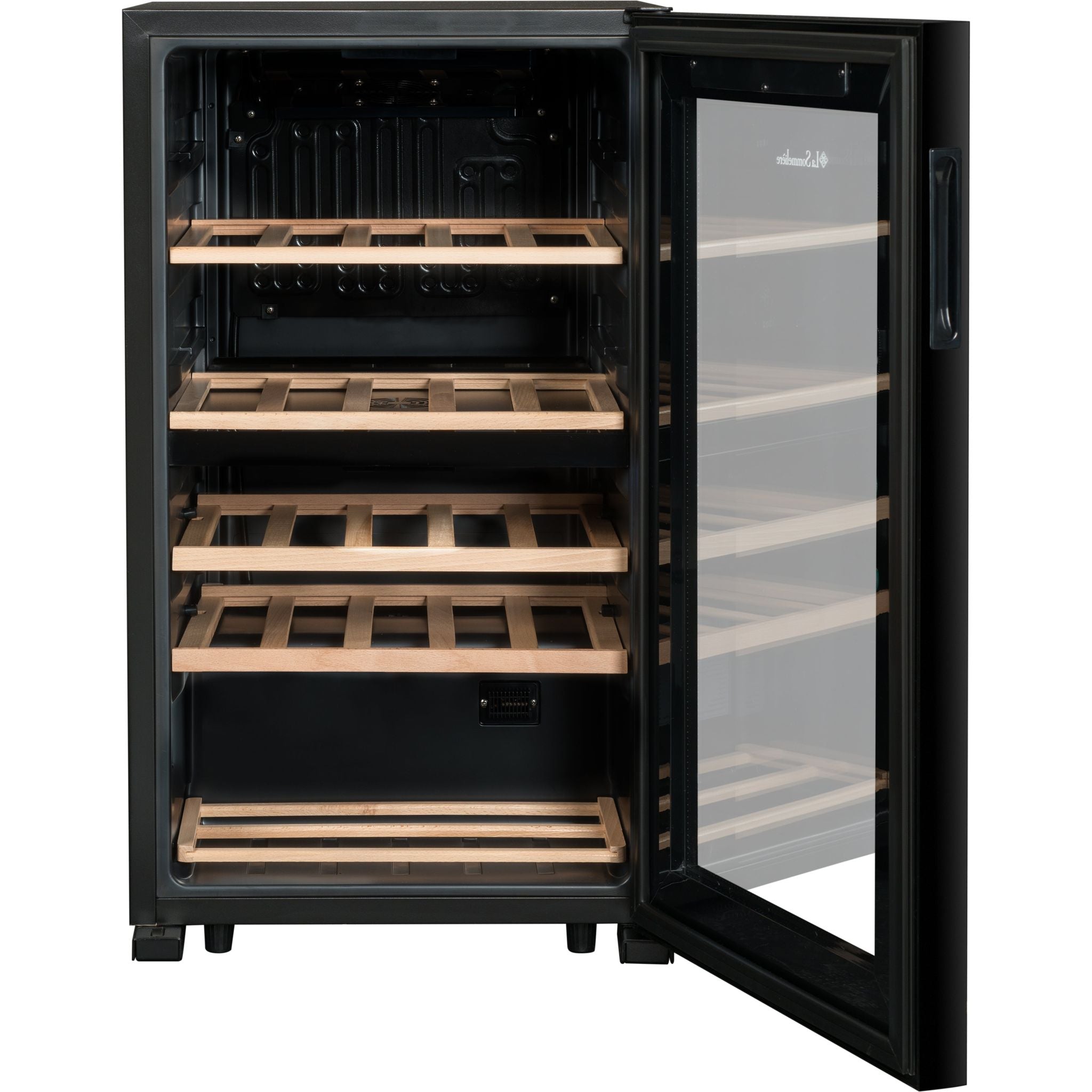 La Sommeliere - Dual Zone - 32 Bottle - Wine Fridge - SLS32DZBLACK