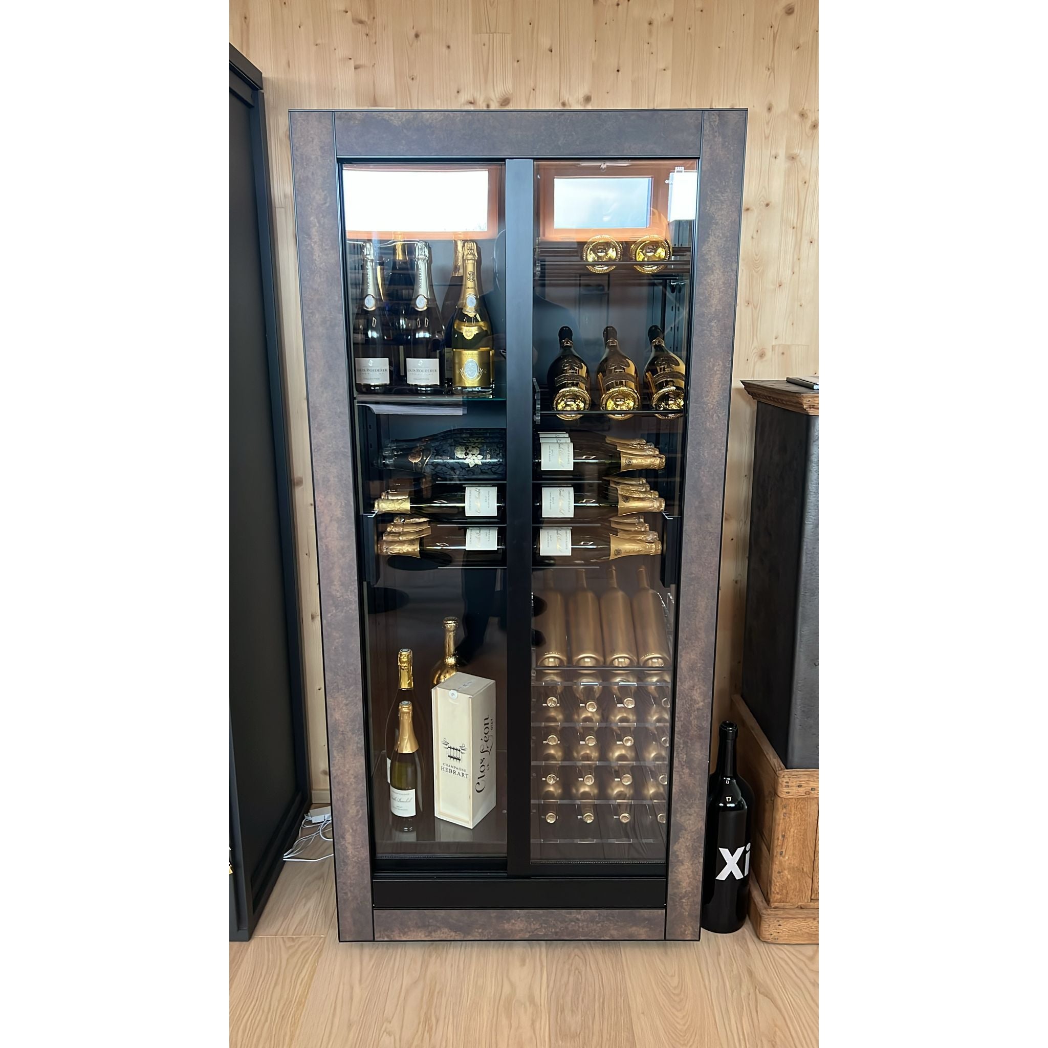Teca Vino - Wine Wall TED-14 - Customisable Shelving - For Home Use
