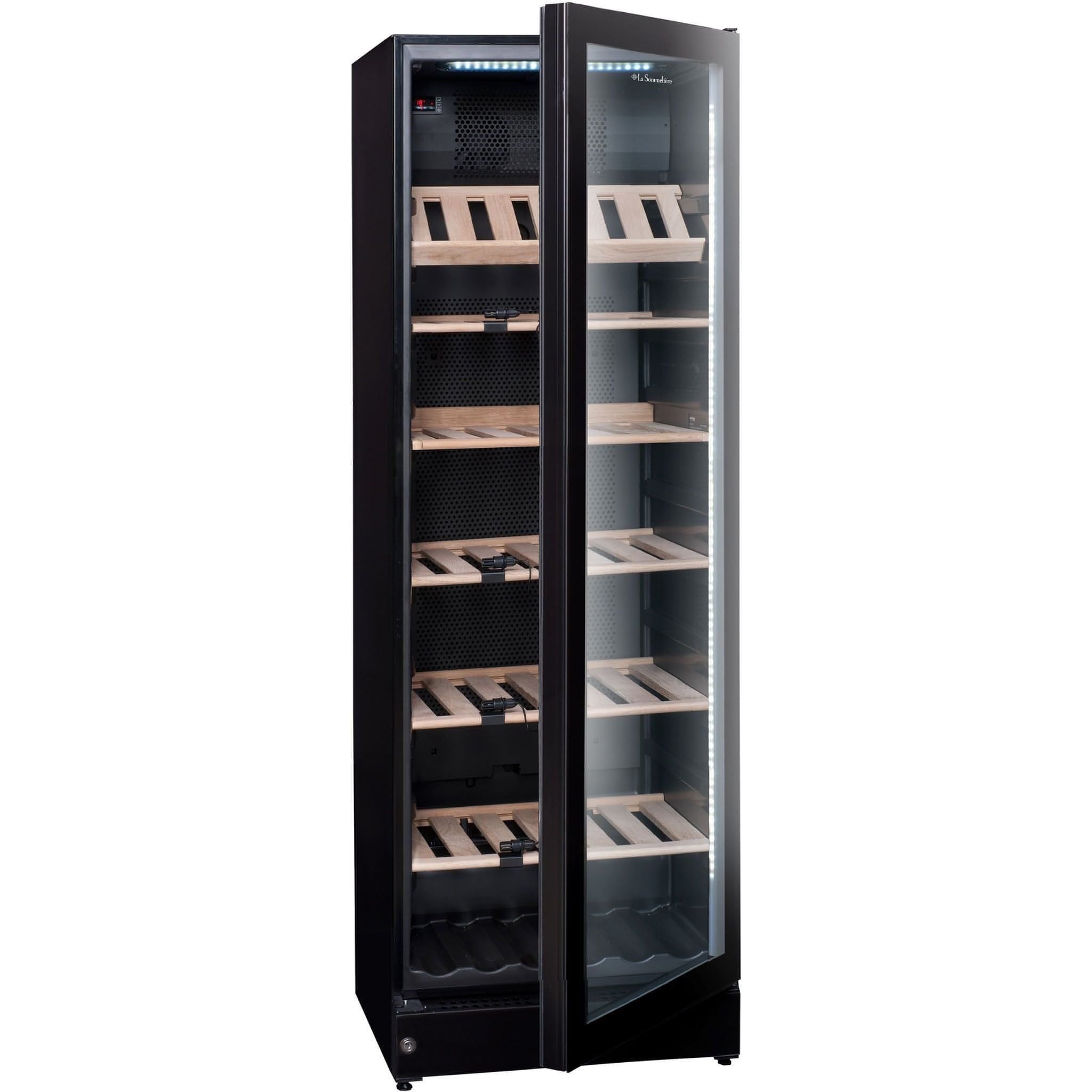 La Sommeliere - 195 Bottles Freestanding Single or Multi Zone Wine Cabinet VIP196