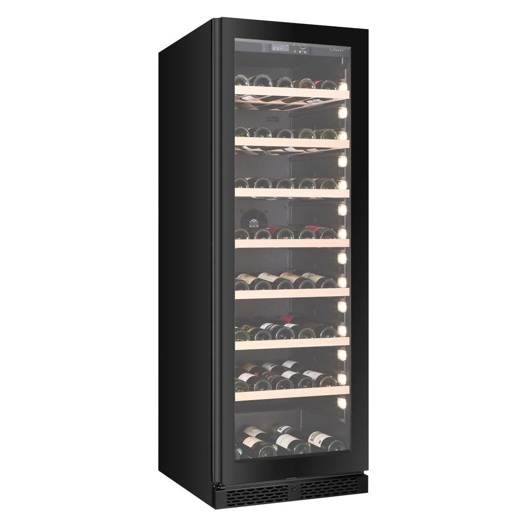 CELLA - 315 Bottle - Wine Fridge Combination - WFS163SD-BLACK