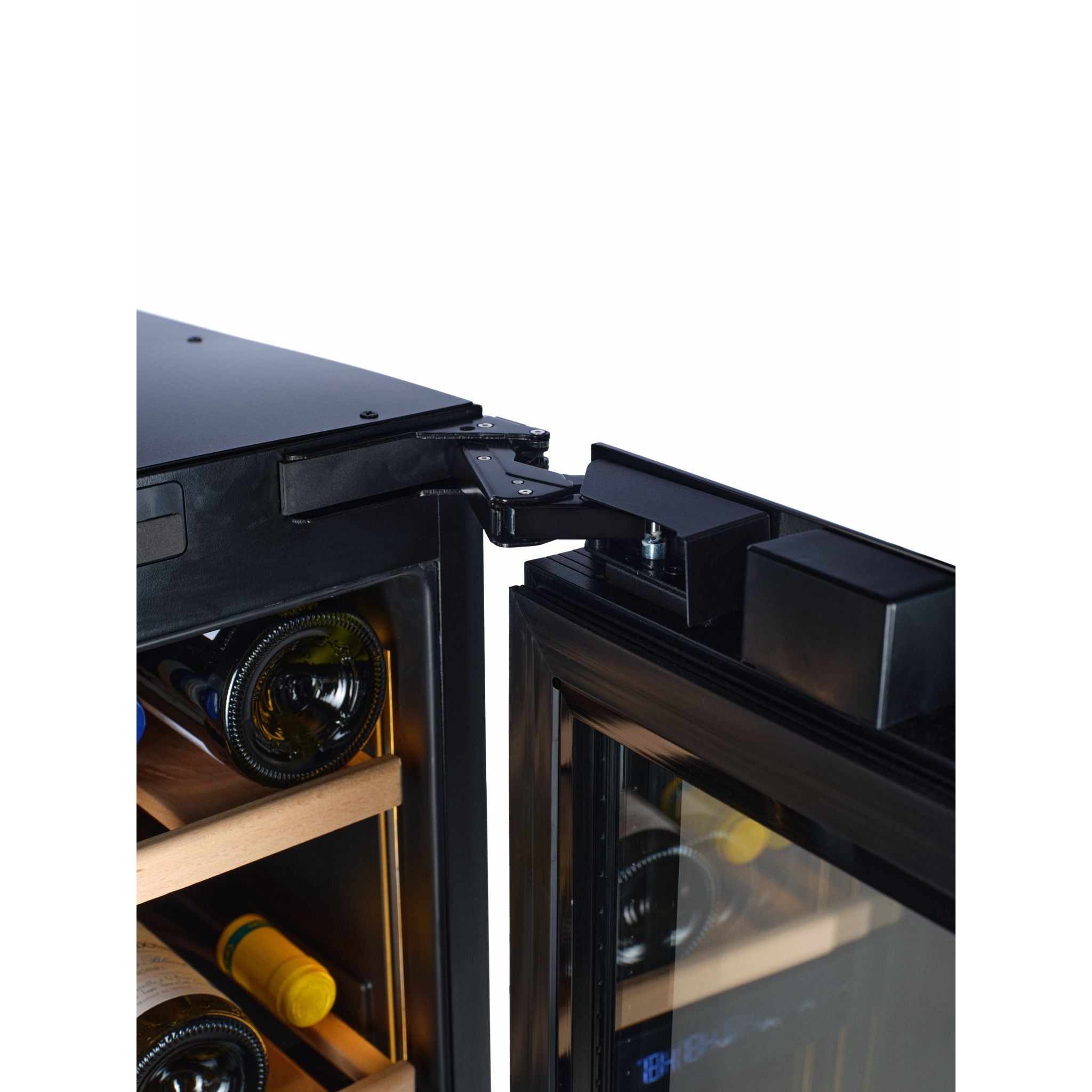 CELLA - 30cm - Handleless Undercounter Wine Cooler - Dual zone - W18B-TO