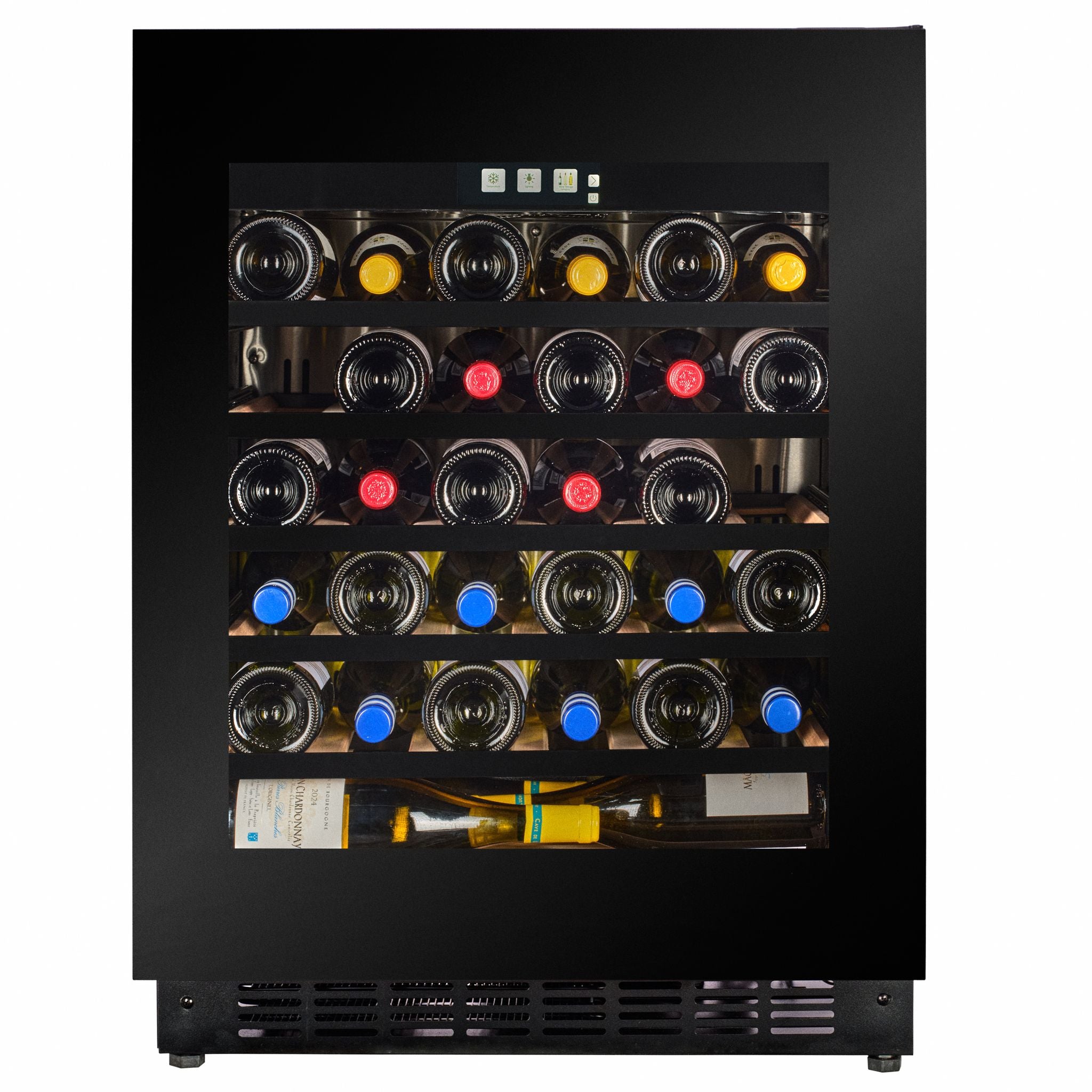 CELLA - Shallow Wine Fridge - 45cm Depth - 60cm Undercounter - W30B-TO