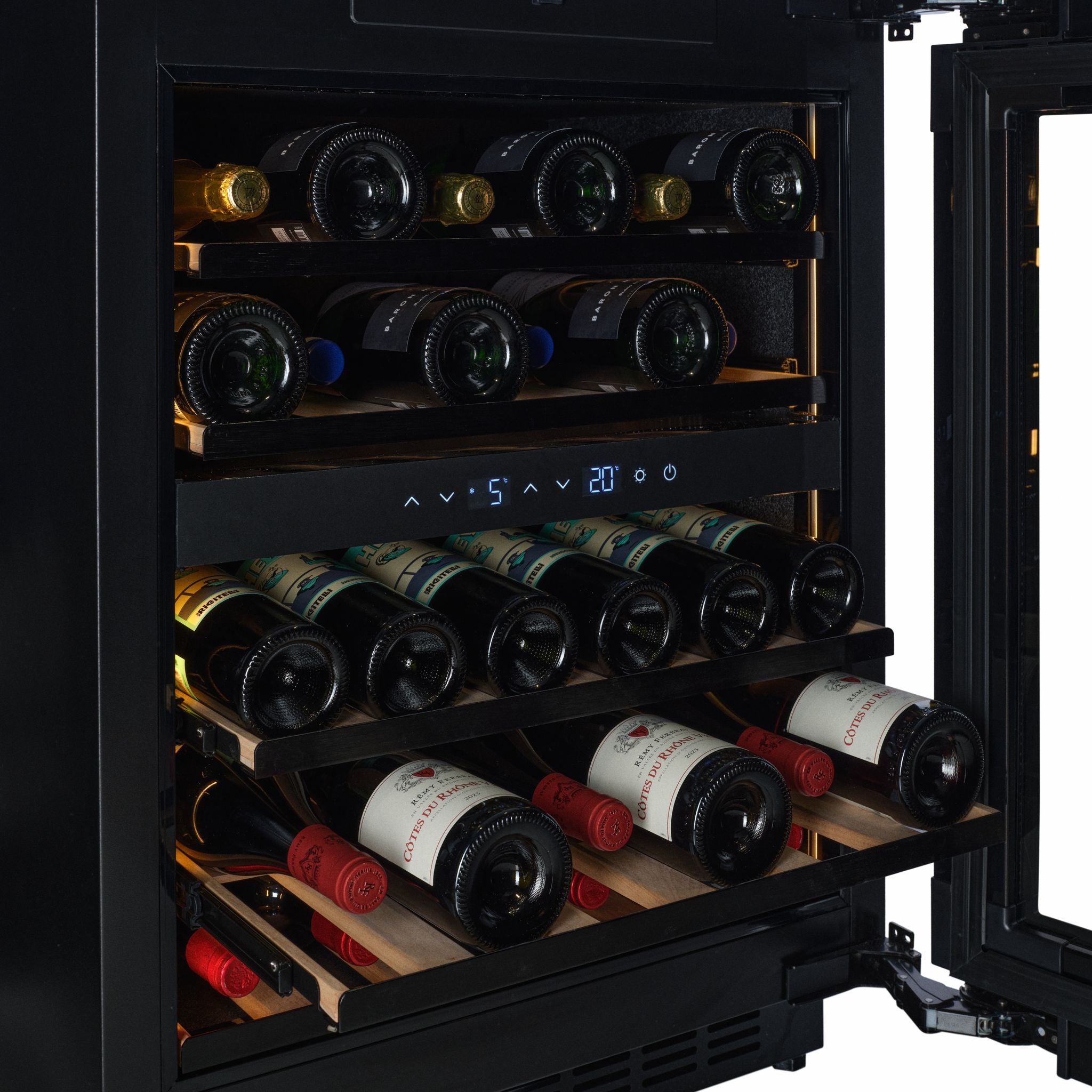 CELLA - Fully Integrated Wine Fridge - Panel Ready - 36 Bottle - W34PANEL-TO