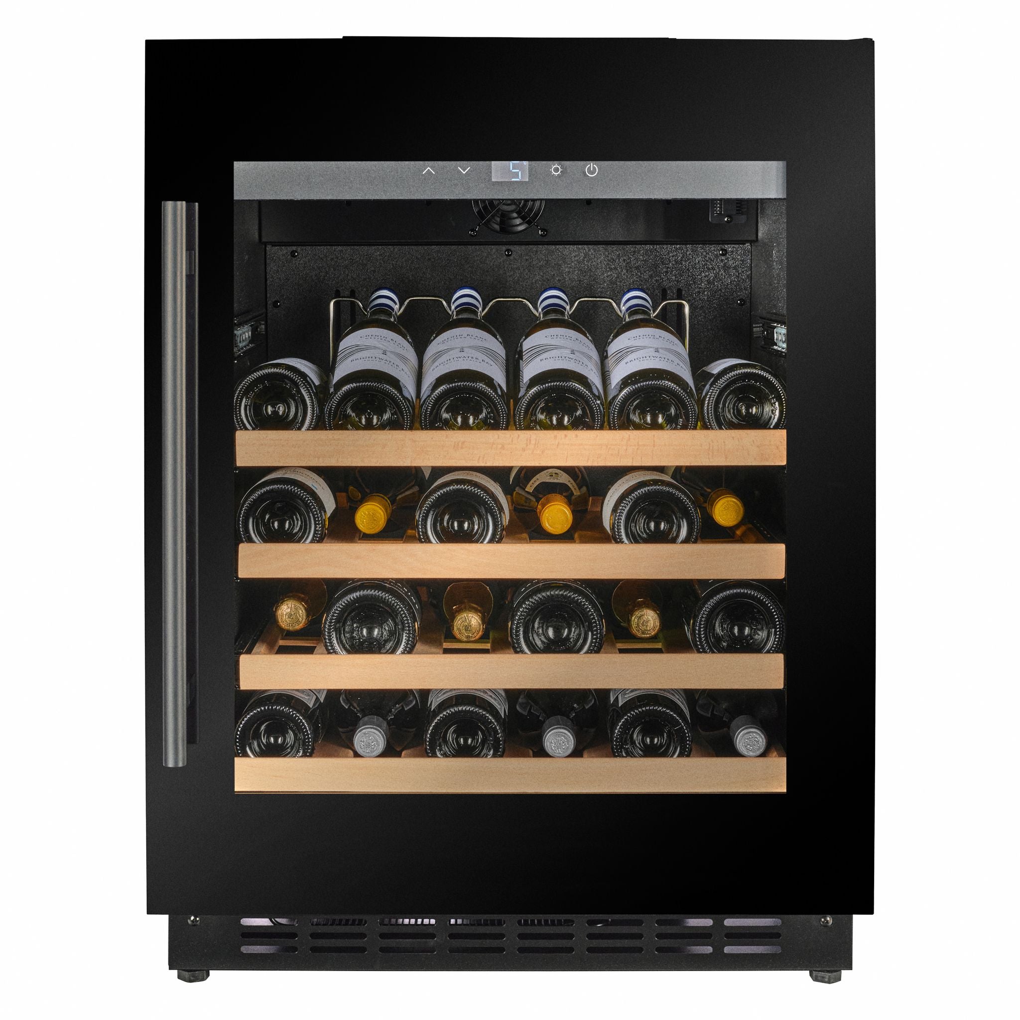 CELLA - 600mm - 38 Bottle Undercounter Wine Cooler - Single Zone - W40-BH