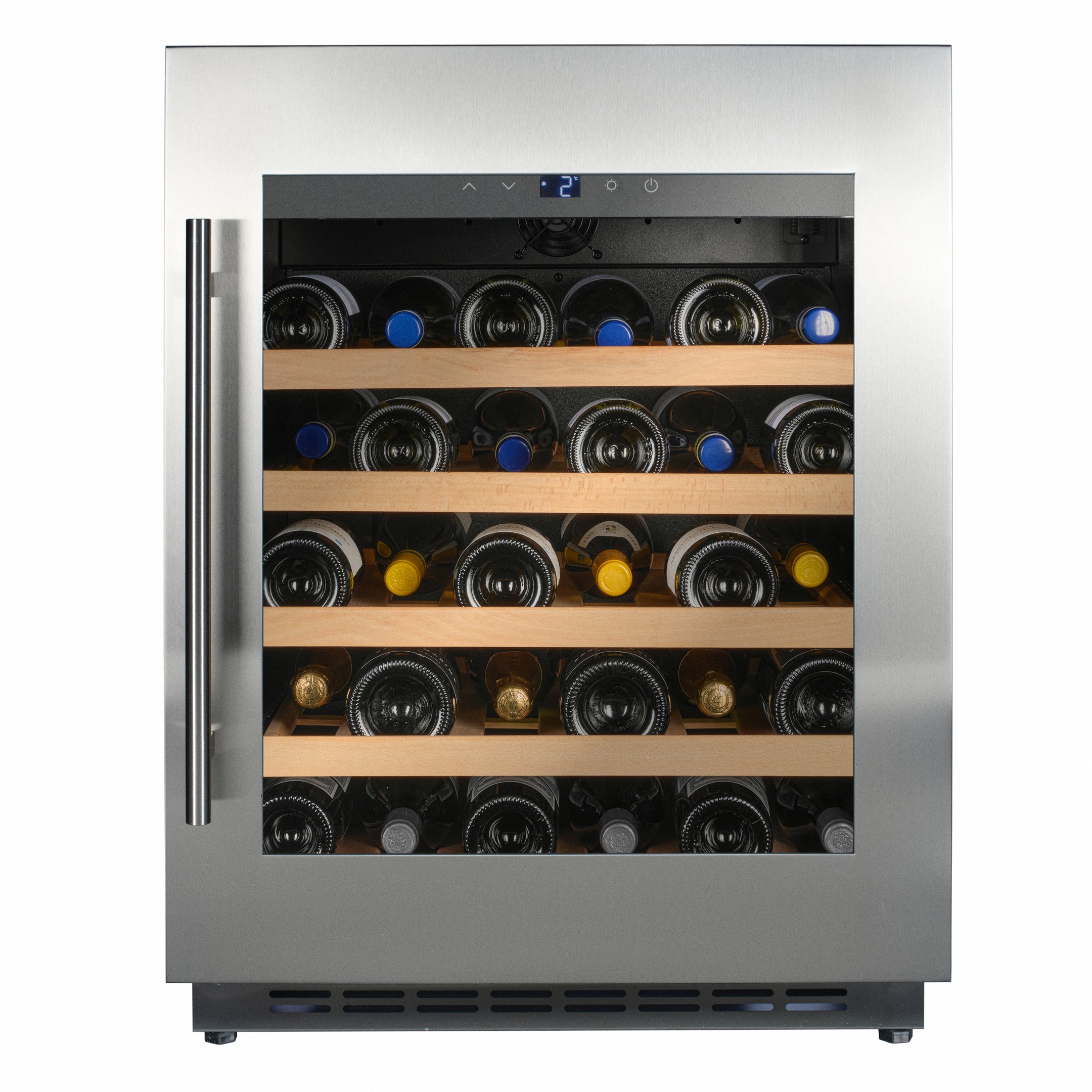 CELLA - 600mm - Undercounter Wine Cooler - Single Zone - W40-SSH