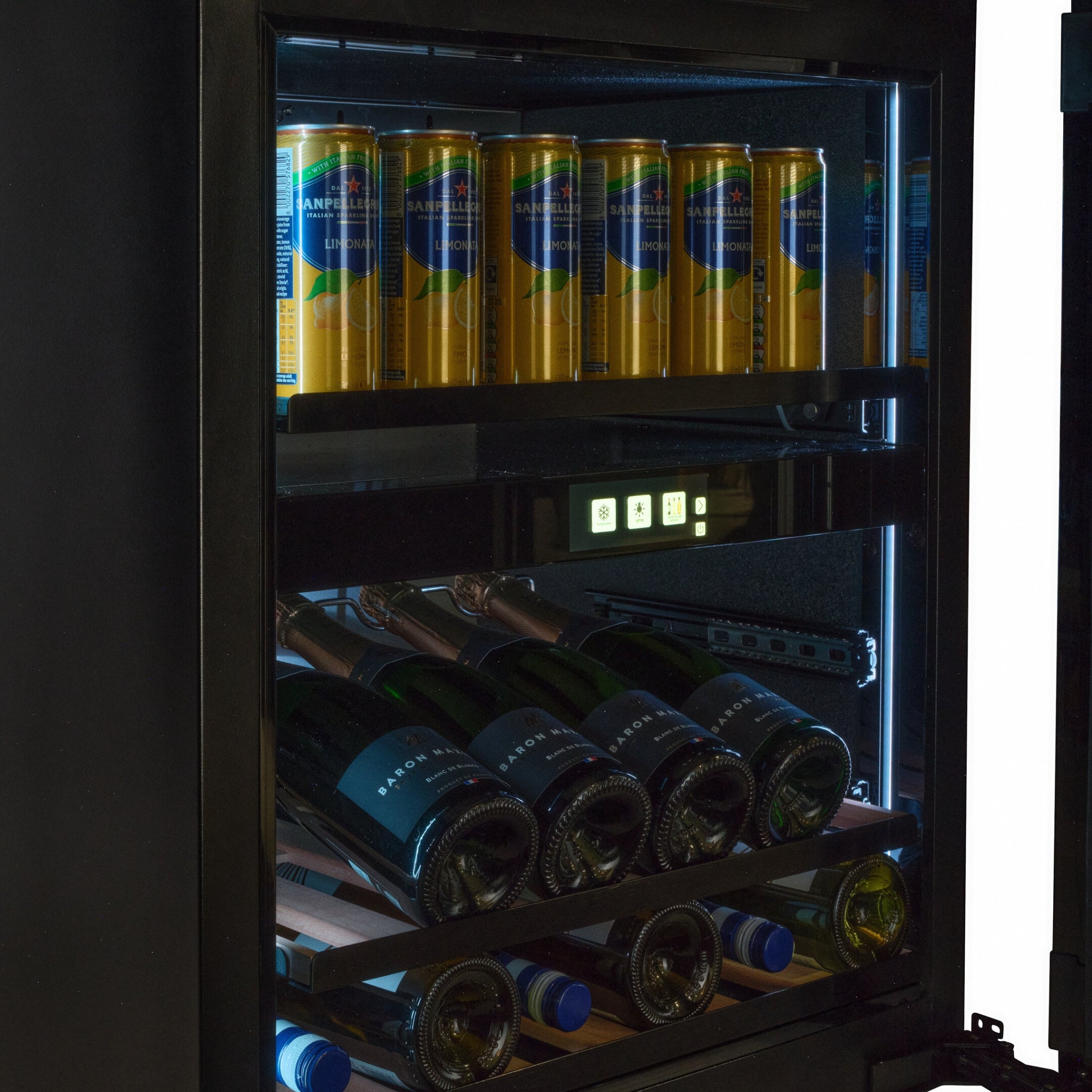 CELLA Beverage Centre (Wine & Beverage) - 600mm Handleless - Undercounter - WBV36PANEL-TO
