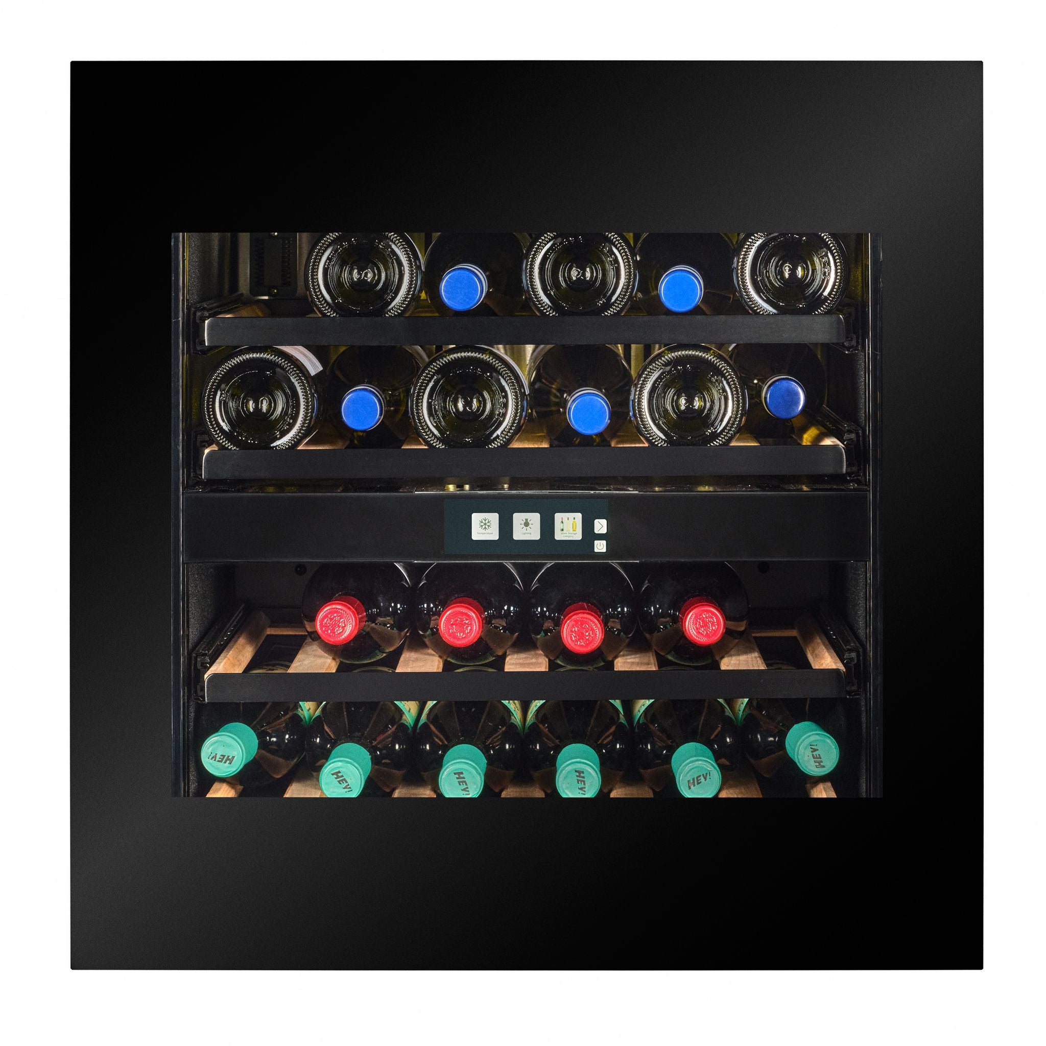 CELLA - 595mm - Integrated Wine Cooler - Handleless - WI-24B-TO