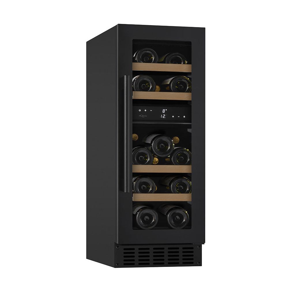 GRADED - mQuvée - 300mm - Undercounter Wine Fridge - WineCave 700 30D Anthracite Black