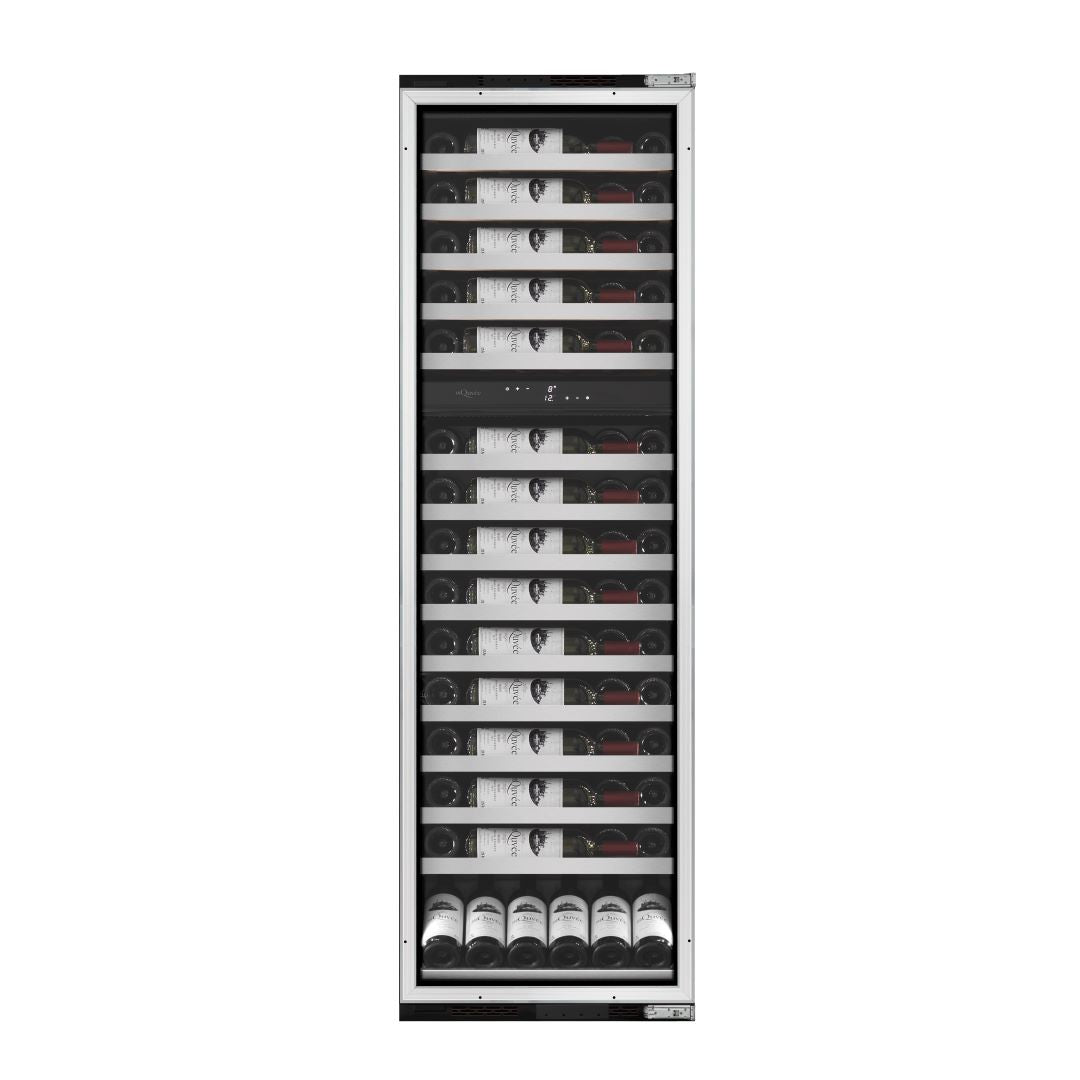 mQuvée - Fully Integrated Wine Cooler - WineKeeper Exclusive 112D Panel Ready - Push/Pull