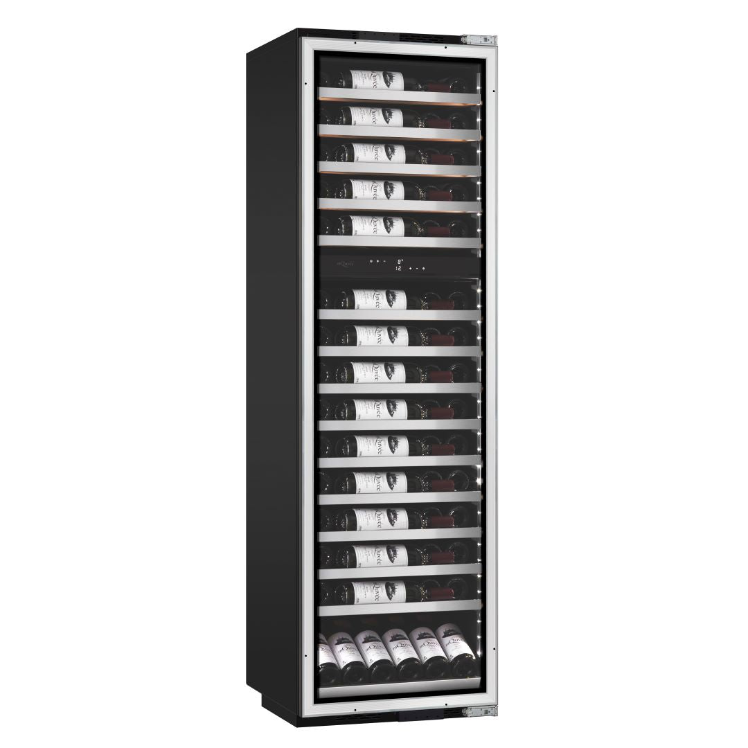 mQuvée - Fully Integrated Wine Cooler - WineKeeper Exclusive 112D Panel Ready - Push/Pull