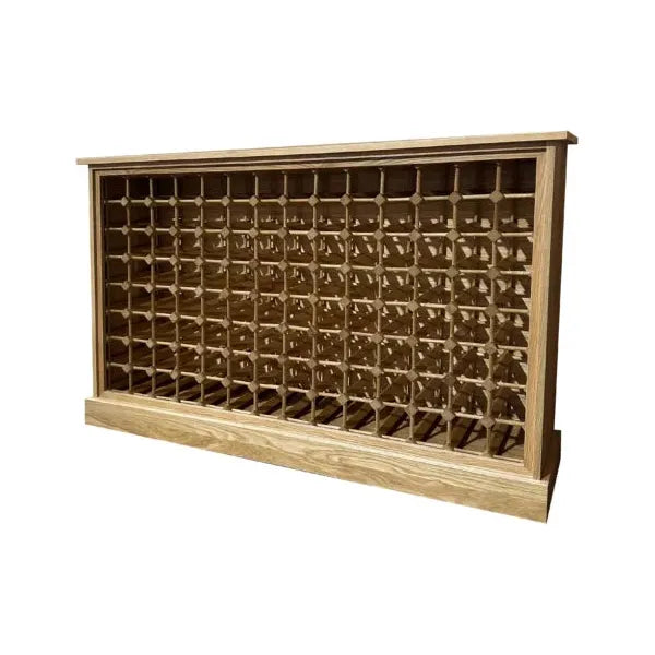 WineRacks - 112 Bottle Wooden Wine Cabinet - Assembled