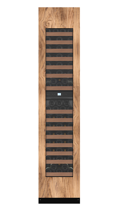 mQuvée Edge 45D Panel Ready - 87 Bottles - Tall Wine Fridge - Push-Pull