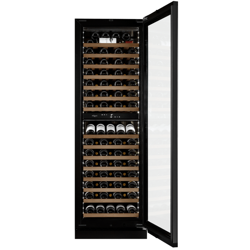 mQuvée WineCave Infinite 187D - 109 Bottles - Tall Wine Fridge - Push-Pull