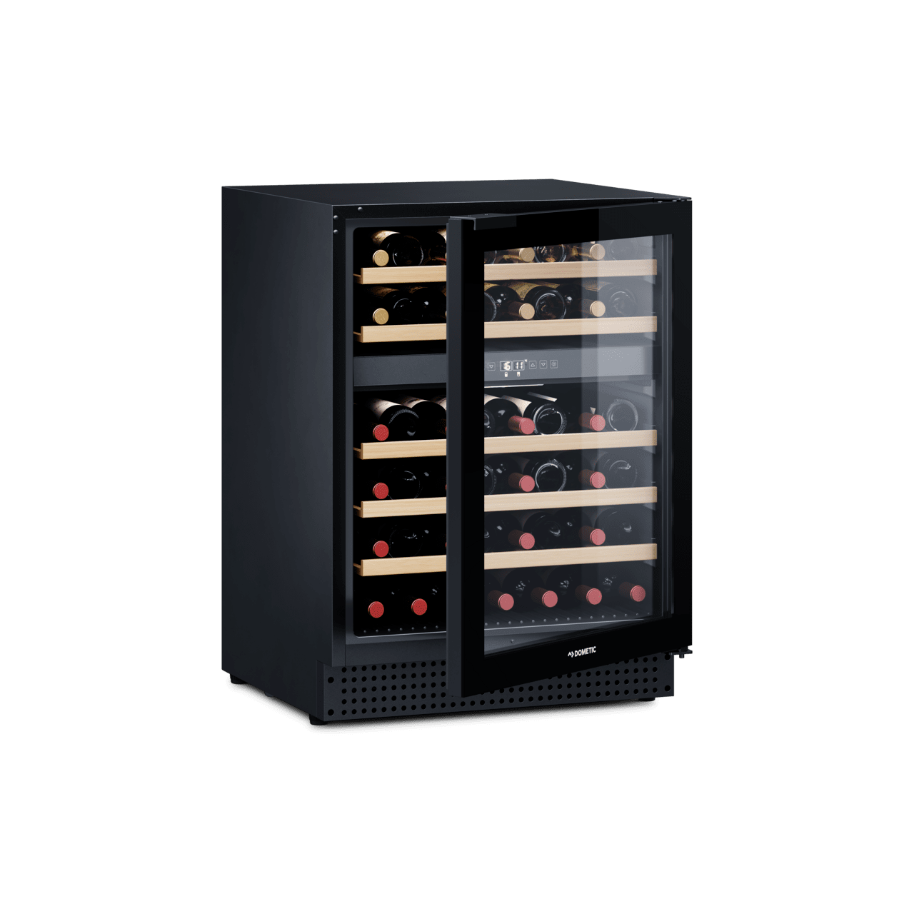 Dometic - 600mm - Built in Dual Zone Wine Fridge - D46B - 46 Bottle