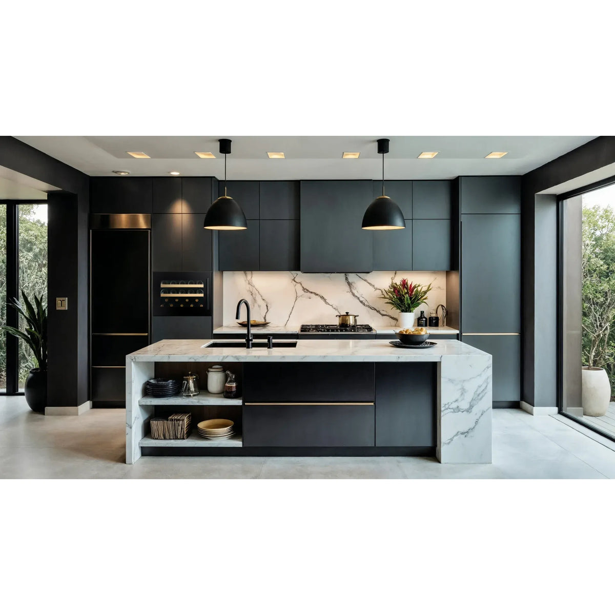 Dunavox Spirit-19 - Single Zone 19 Bottle - Integrated Wine Cooler - DVS-19.50B