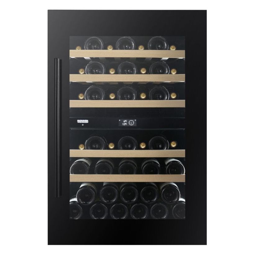 Dunavox Prime-44 - Dual Zone 44 Bottle - Integrated Wine Cooler - DVP-44.120DB