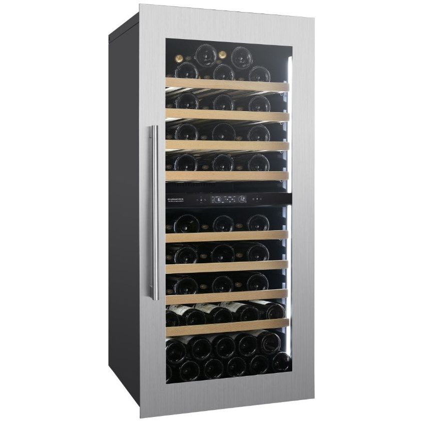 Dunavox Spirit-70 - Dual Zone 70 Bottle - Integrated Wine Cooler - DVS-70.185DSS