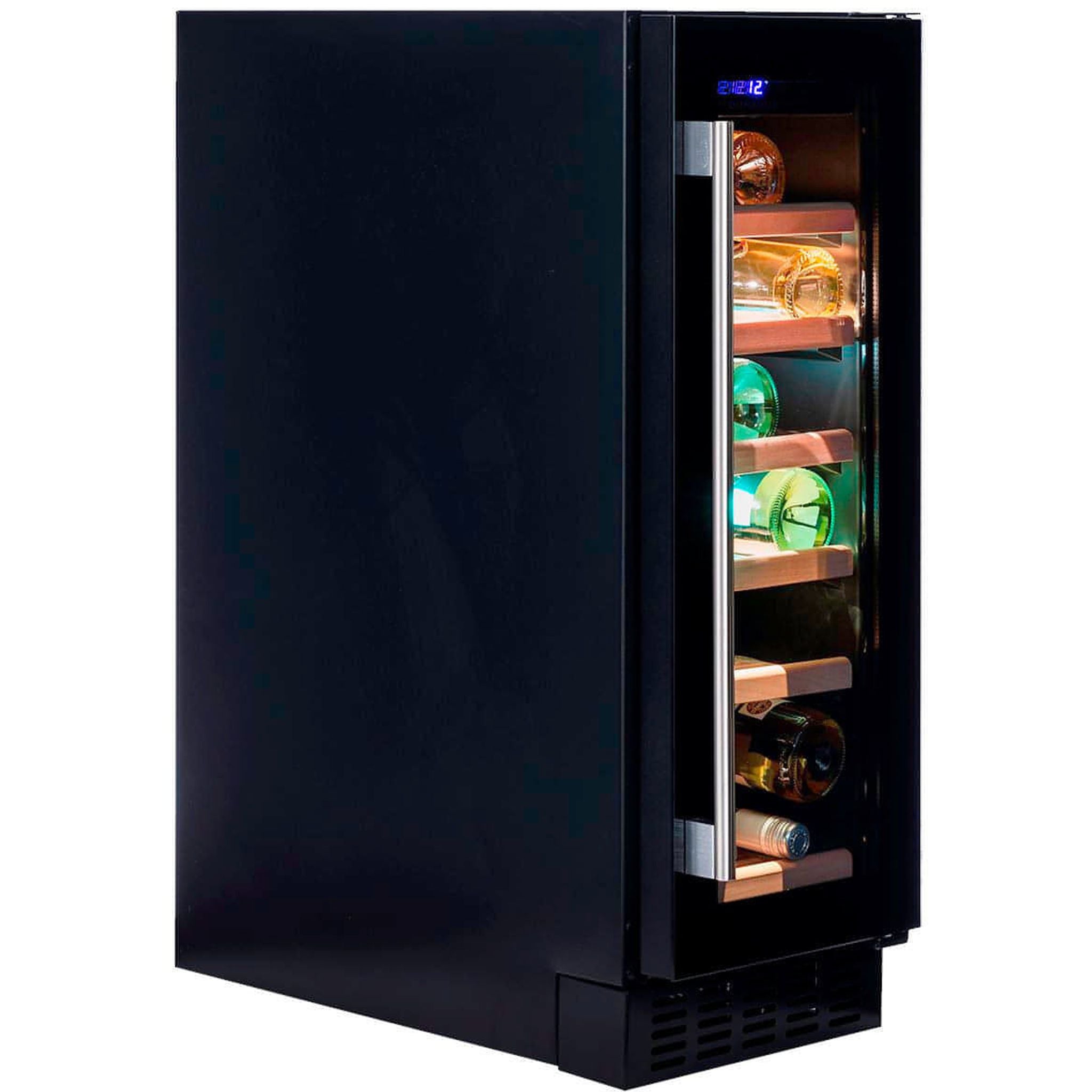 Dunavox FLOW-19 - 300mm - 19 Bottle - Built In Undercounter Wine Cooler - DAUF-19.58B
