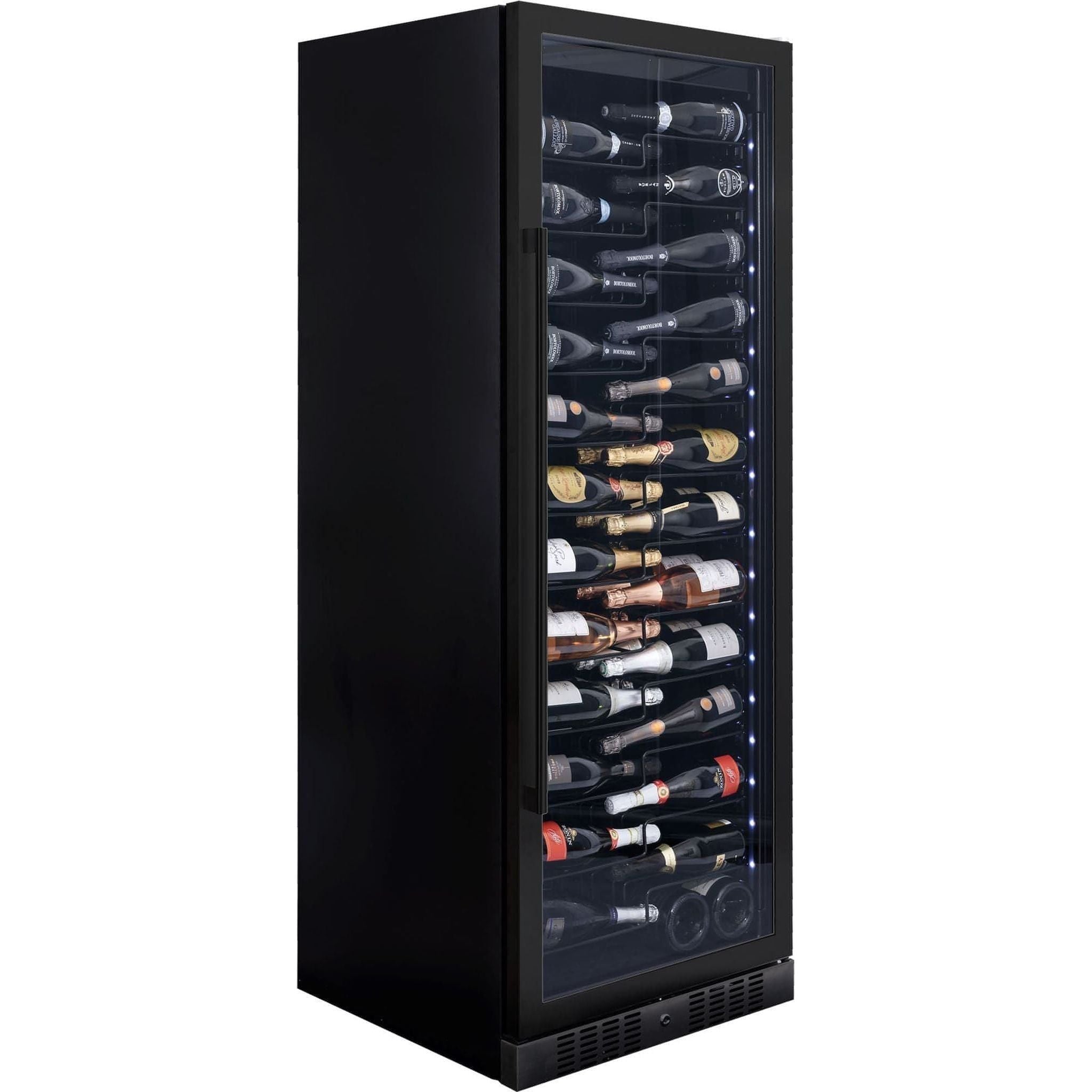 Dunavox GRANDE-143 - 655mm Wide - 143 Bottles - Freestanding / Built in Tall Wine Fridge - DX-143.468B