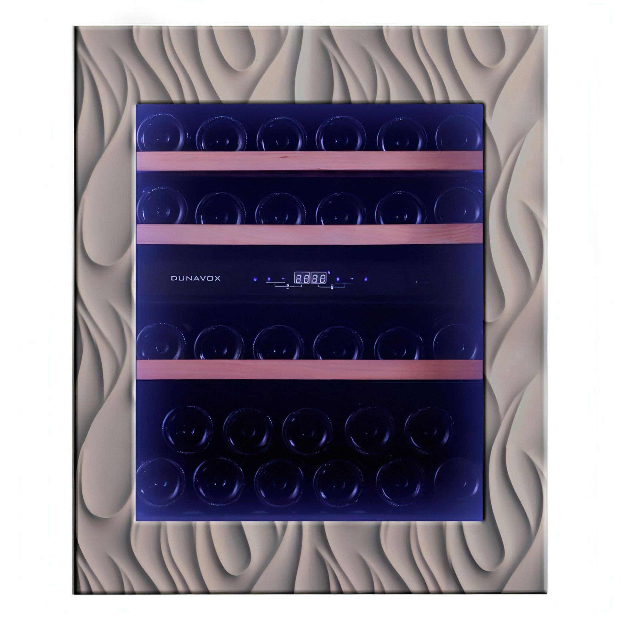 Dunavox GLANCE-32 - Dual Zone 32 Bottle -Fully Integrated Wine Cooler - DAVG-32.80DOP.TO