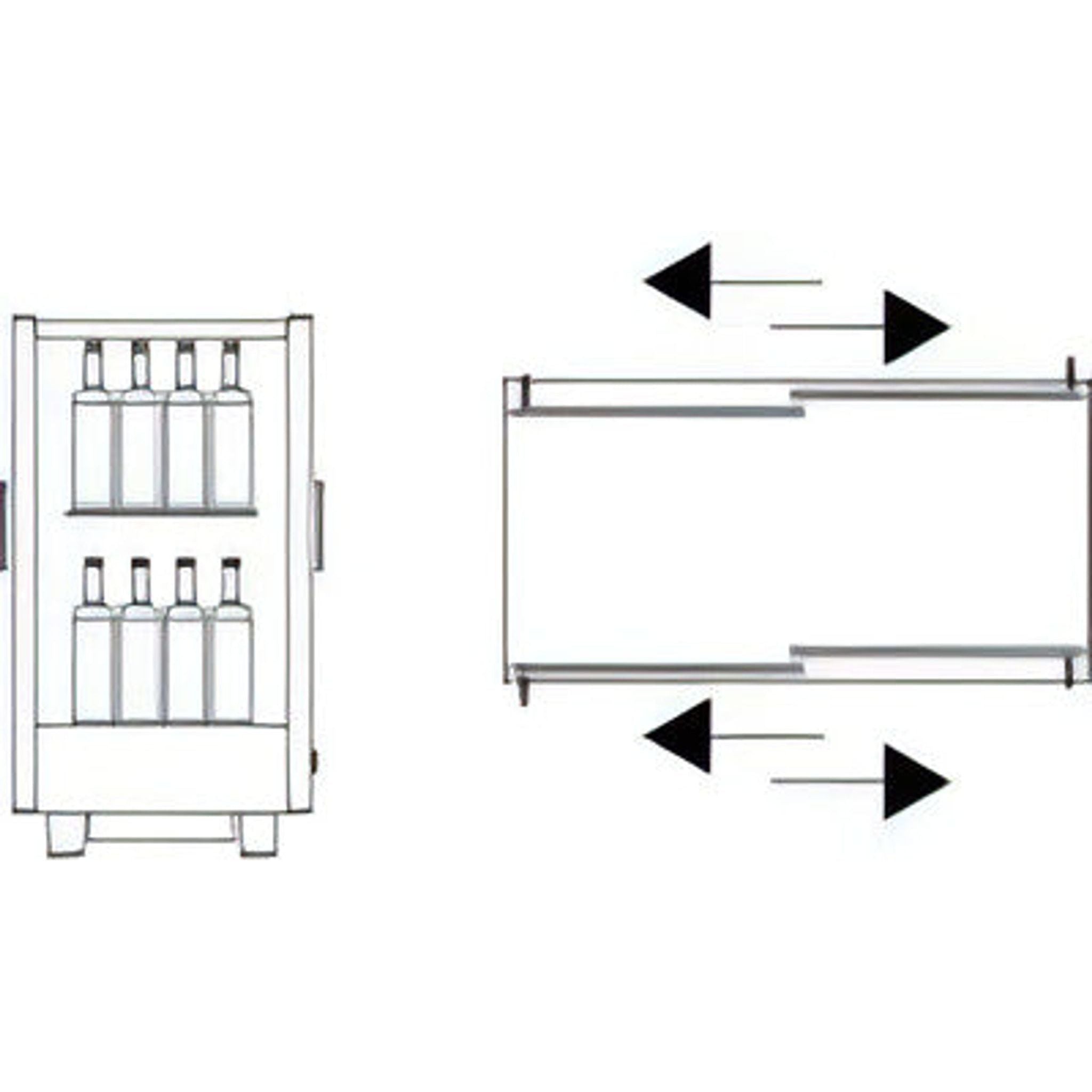Teca Vino - Wine Wall TV23 - For Restaurant Use