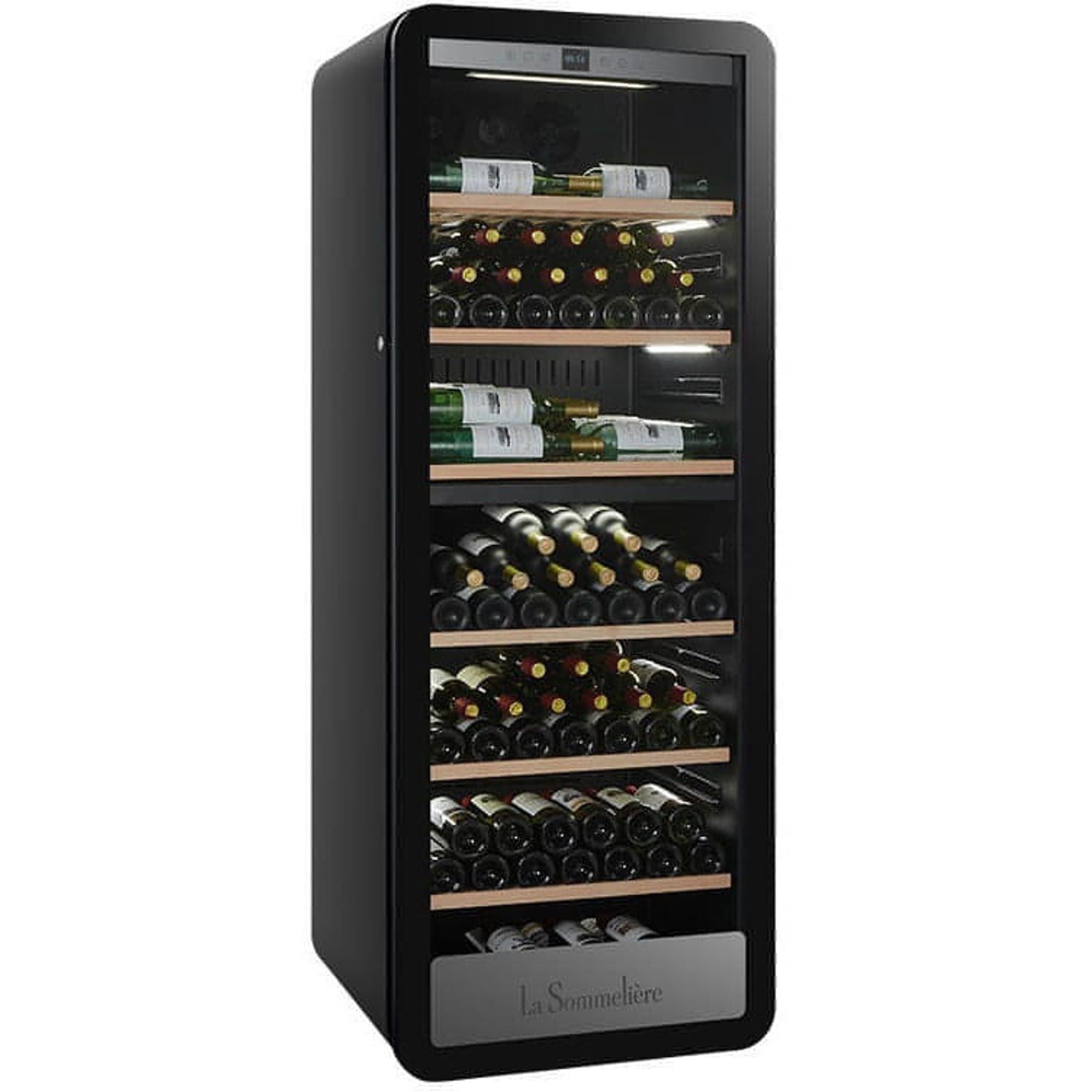 La Sommeliere - 247 Bottle Freestanding Dual Zone Wine Cabinet APOGEE250DZ