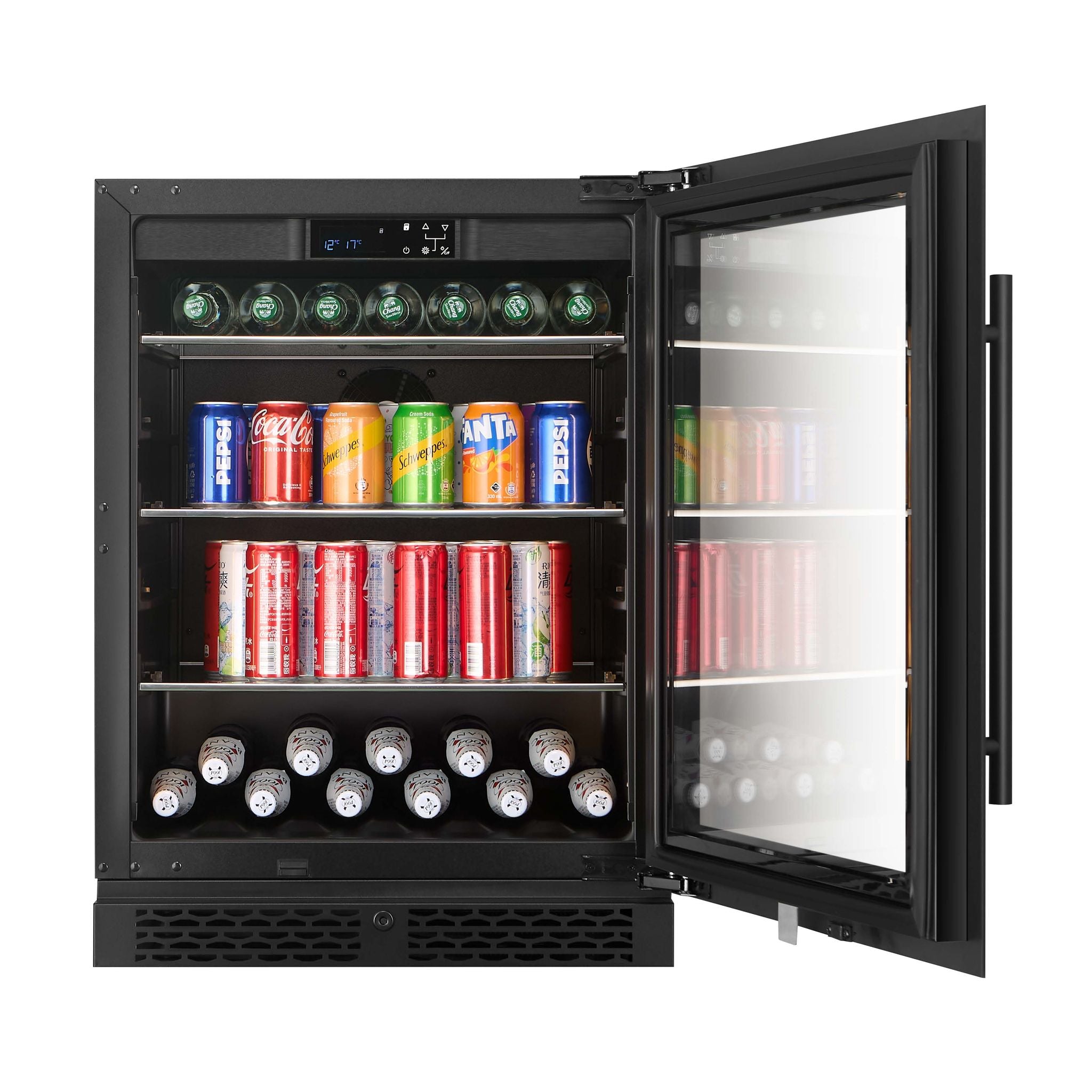 CELLA - 141 Can / 127L Beverage Cooler - BV46S-BLACK