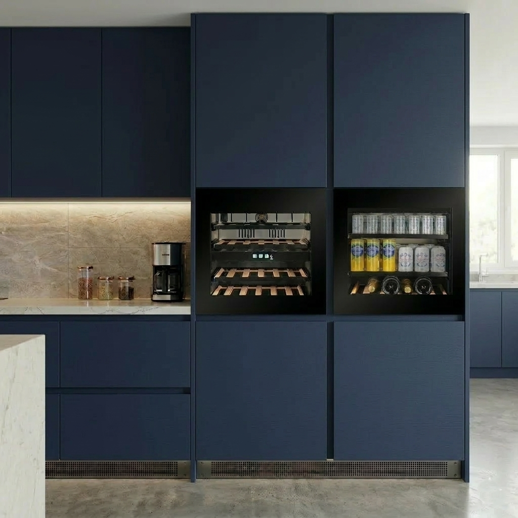 CELLA - 595mm - Integrated Wine Cooler - Handleless - WI-24B-TO