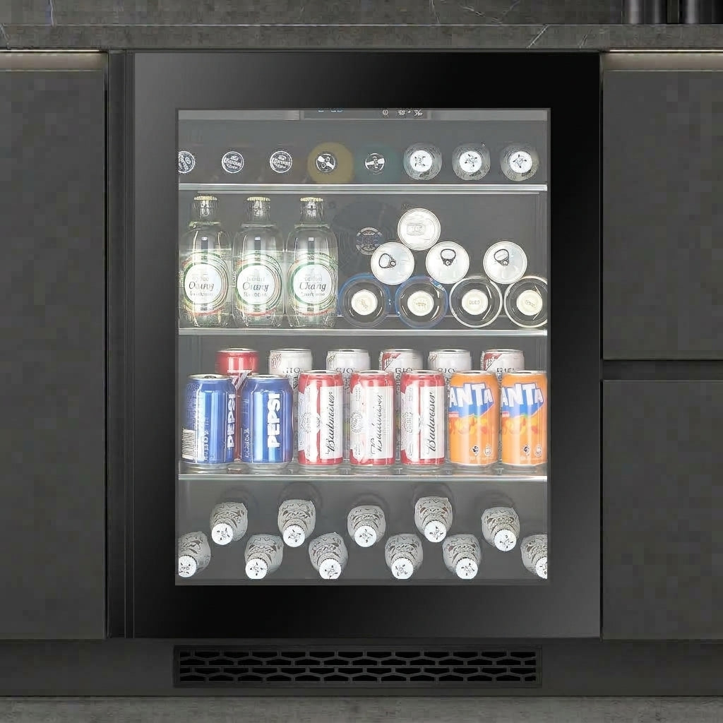 NØVA - 60cm Wide Undercounter Beverage Cooler - BVU60S