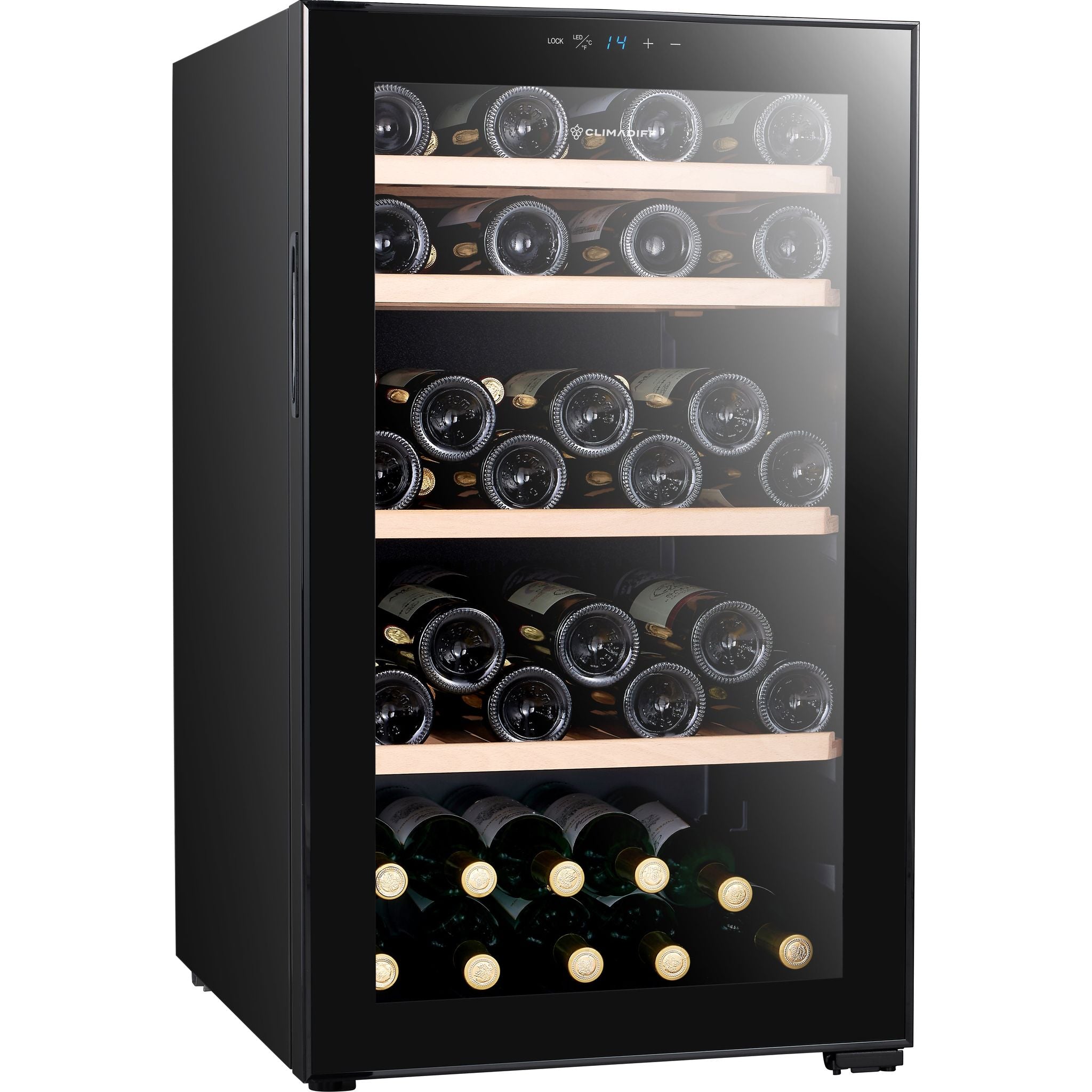 Climadiff - 52 Bottle - Freestanding Wine Cooler CEPAGE52F