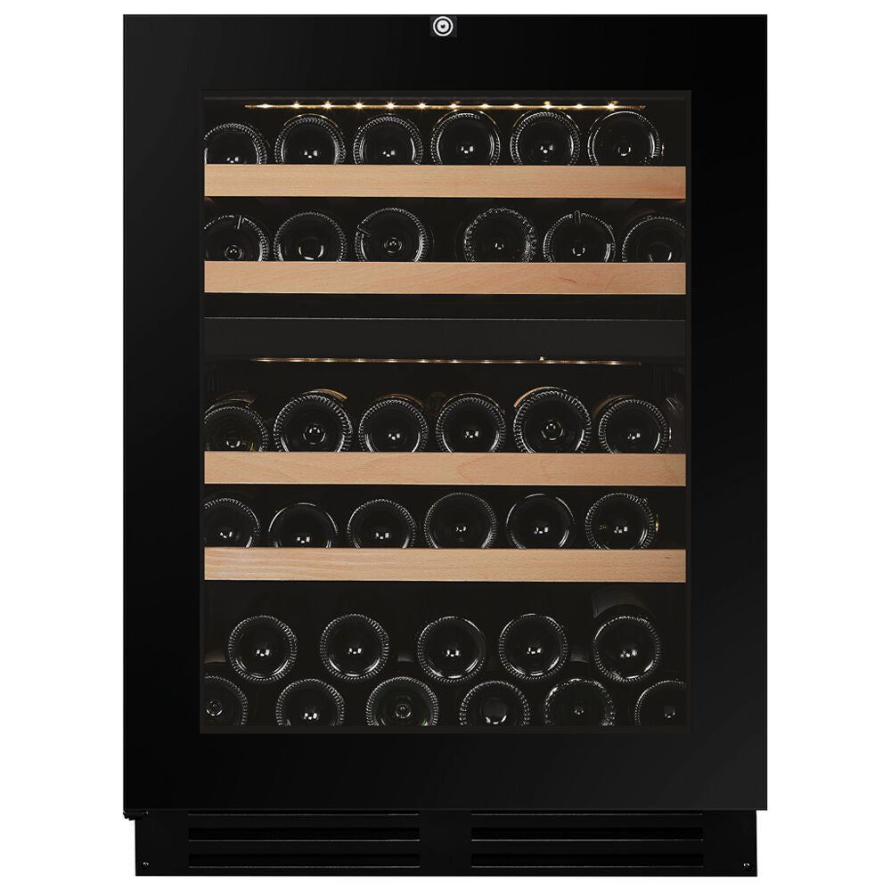 Dunavox FLOW-39.TO Handleless - 600mm - 39 Bottle - Undercounter Wine Fridge - DAUF-39.119DB.TO