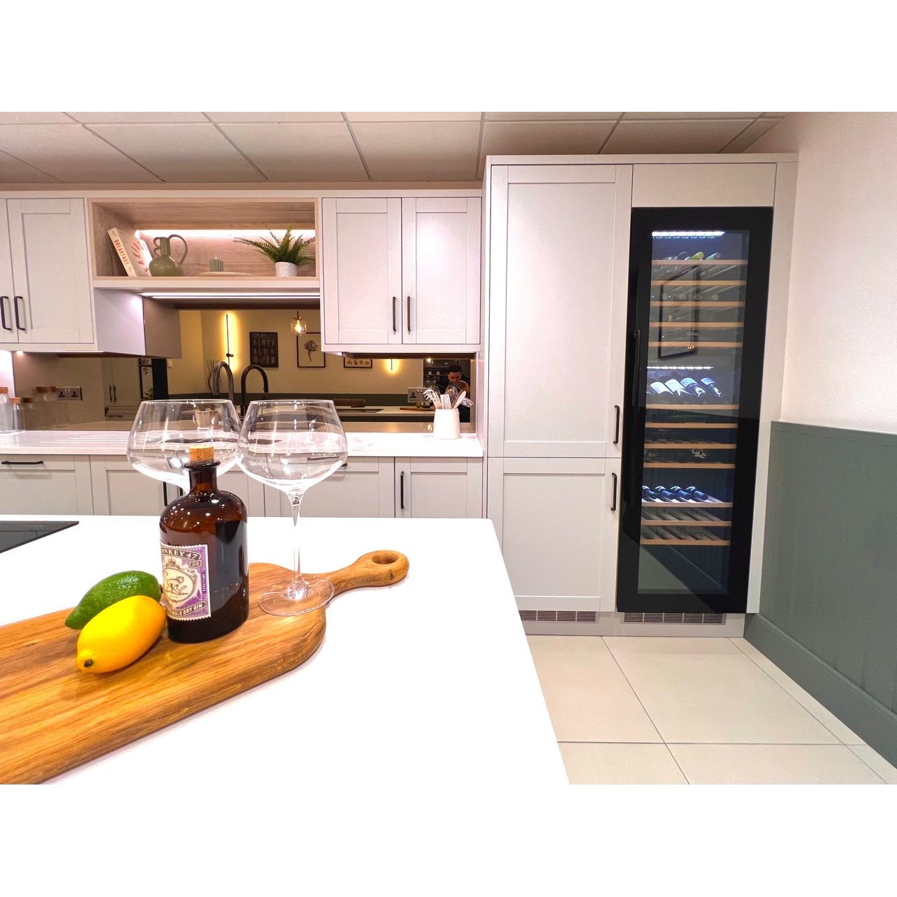 Dunavox JOY-89 - Triple Zone 89 Bottle - Integrated Wine Cooler - DX-89.246TB